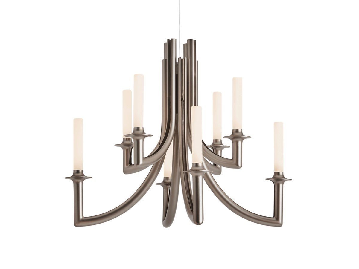 【カルテル/Kartell / GOODS】のKhan / カーン インテリア・キッズ・メンズ・レディースファッション・服の通販 founy(ファニー) 　送料無料　Free Shipping　シンプル　Simple, Minimal　スリム　Slim, Slim Fit　フランス　France, French　ホーム・キャンプ・アウトドア・お取り寄せ　Home Living / Home & Lifestyle / Camping Gear / Outdoor Camping　家具・インテリア　Home Furniture & Interior. Stylish & Functional Living Spaces　ライト・照明　Lamps & Lighting Fixtures　シャンデリア・クリスタル照明　Chandelier / Crystal Ceiling Light　マットブロンズ|ID: prp329100004885441 ipo3291000000036471026