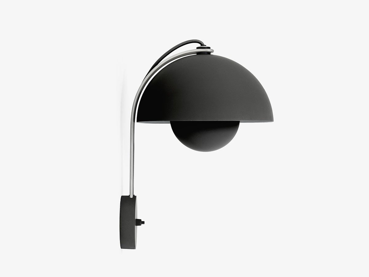 【アンドトラディション/&Tradition / GOODS】のFlowerpot Wall Lamp VP8 / フラワーポット ウォールランプ VP8 インテリア・キッズ・メンズ・レディースファッション・服の通販 founy(ファニー) 　送料無料　Free Shipping　フラワー　Flower, Floral　ホーム・キャンプ・アウトドア・お取り寄せ　Home Living / Home & Lifestyle / Camping Gear / Outdoor Camping　家具・インテリア　Home Furniture & Interior. Stylish & Functional Living Spaces　ライト・照明　Lamps & Lighting Fixtures　マットブラック|ID: prp329100004885764 ipo3291000000036473933