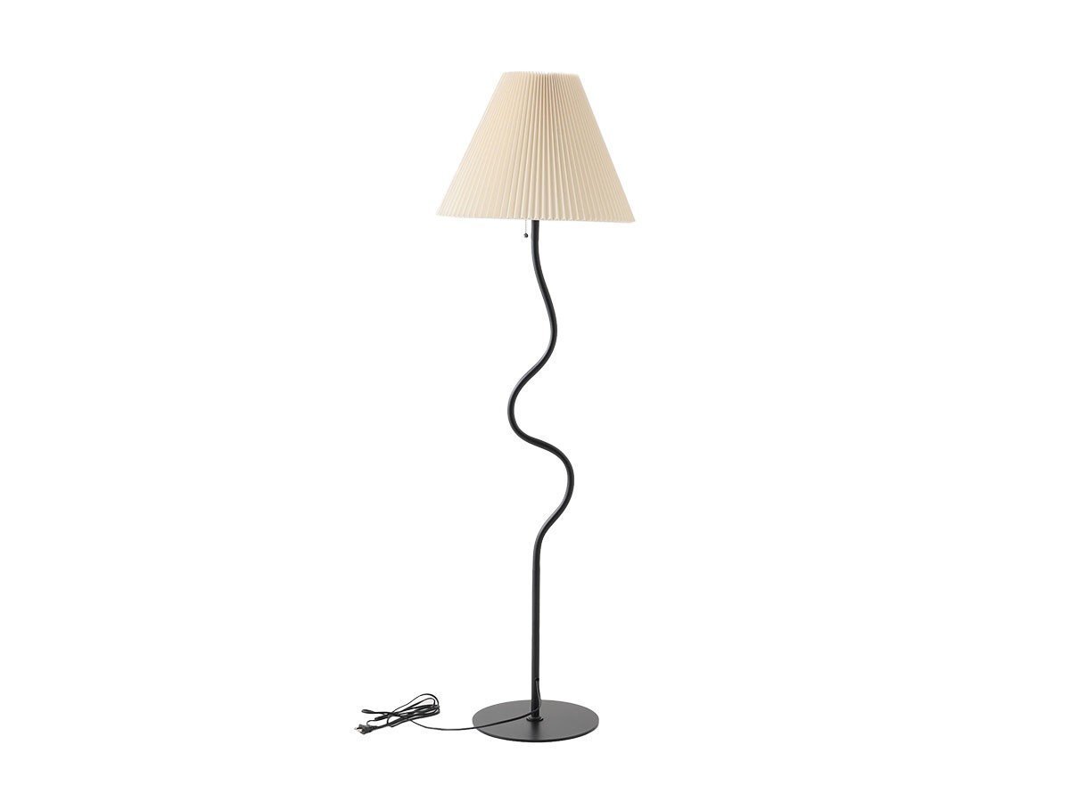 【ジャーナルスタンダード ファニチャー/journal standard Furniture / GOODS】のWAVY FLOOR LAMP / ウェービー フロアランプ インテリア・キッズ・メンズ・レディースファッション・服の通販 founy(ファニー) 　送料無料　Free Shipping　シンプル　Simple, Minimal　テクスチャー　Texture, Textured Fabric　フォルム　Silhouette, Form　フレーム　Frame, Outline　ホーム・キャンプ・アウトドア・お取り寄せ　Home Living / Home & Lifestyle / Camping Gear / Outdoor Camping　家具・インテリア　Home Furniture & Interior. Stylish & Functional Living Spaces　ライト・照明　Lamps & Lighting Fixtures　フロアランプ・スタンドライト　Floor Lamp / Standing Lamp　-|ID: prp329100004885795 ipo3291000000036474173