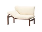 【天童木工/Tendo Mokko / GOODS】のGallery Sofa / ギャラリー ソファ 片肘 人気、トレンドファッション・服の通販 founy(ファニー) クッション Cushion, Throw Pillow フォルム Silhouette, Form フレーム Frame, Outline リラックス Relax, Relaxed Fit ホーム・キャンプ・アウトドア・お取り寄せ Home Living / Home & Lifestyle / Camping Gear / Outdoor Camping 家具・インテリア Home Furniture & Interior. Stylish & Functional Living Spaces ソファー Couches & Sofas thumbnail 張地:フレームホワイトビーチ / ブラウンウォールナット色、アーム位置:右アーム|ID: prp329100004885883 ipo3291000000036475229
