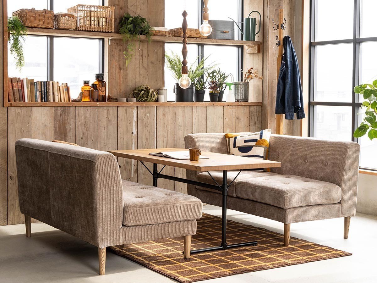 【ノットアンティークス/knot antiques / CRASH GATE / GOODS】のGRESS SOFA / グレス 2人掛けソファ 片肘 木脚(ファブリック) インテリア・キッズ・メンズ・レディースファッション・服の通販 founy(ファニー) 　シンプル　Simple, Minimal　テーブル　Table, Dining Table　ファブリック　Fabric, Textile　フォルム　Silhouette, Form　モダン　Modern, Contemporary　ホーム・キャンプ・アウトドア・お取り寄せ　Home Living / Home & Lifestyle / Camping Gear / Outdoor Camping　家具・インテリア　Home Furniture & Interior. Stylish & Functional Living Spaces　ソファー　Couches & Sofas　木脚参考イメージ|ID: prp329100004885979 ipo3291000000036476577