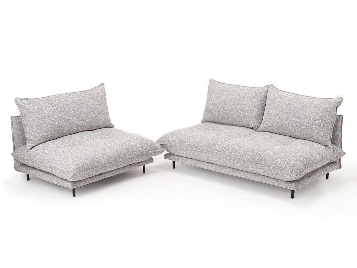 【ジャーナルスタンダード ファニチャー/journal standard Furniture / GOODS】のPORTO SOFA Low / ポルト ソファ ロー 幅170cm(ブークレ) インテリア・キッズ・メンズ・レディースファッション・服の通販 founy(ファニー) 　クッション　Cushion, Throw Pillow　テーブル　Table, Dining Table　フラット　Flat, Flat Shoes　ホーム・キャンプ・アウトドア・お取り寄せ　Home Living / Home & Lifestyle / Camping Gear / Outdoor Camping　家具・インテリア　Home Furniture & Interior. Stylish & Functional Living Spaces　ソファー　Couches & Sofas　張地:グレー|ID: prp329100004886056 ipo3291000000036477645