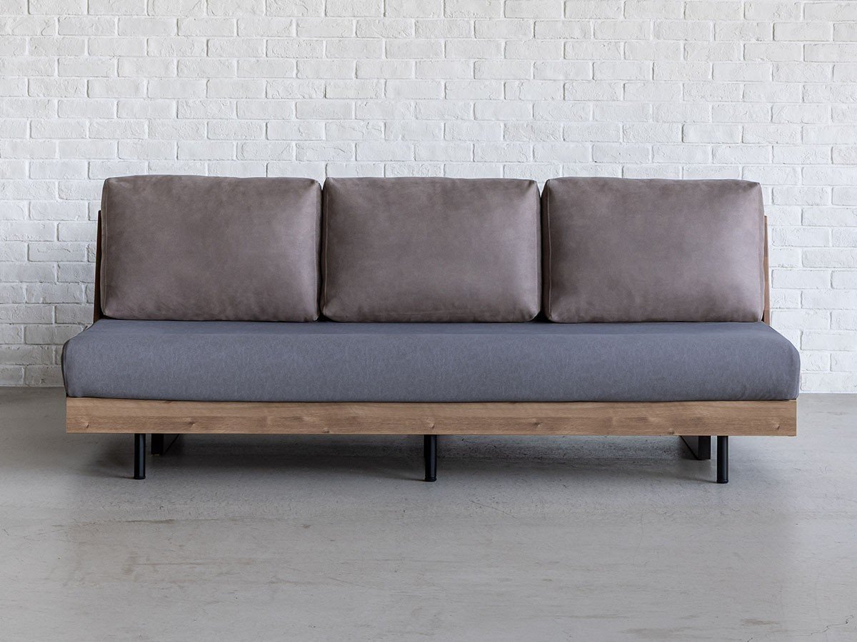 【イージーライフ/Easy Life / GOODS】のHUSKY SOFA BED / ハスキー ソファベッド スエード調 インテリア・キッズ・メンズ・レディースファッション・服の通販 founy(ファニー) 　クッション　Cushion, Throw Pillow　スマート　Smart, Elegant　フレーム　Frame, Outline　モダン　Modern, Contemporary　エレガント 上品　Elegant　ホーム・キャンプ・アウトドア・お取り寄せ　Home Living / Home & Lifestyle / Camping Gear / Outdoor Camping　家具・インテリア　Home Furniture & Interior. Stylish & Functional Living Spaces　ソファー　Couches & Sofas　専用座面カバー:スモーキーグレー追加|ID: prp329100004886107 ipo3291000000036478586