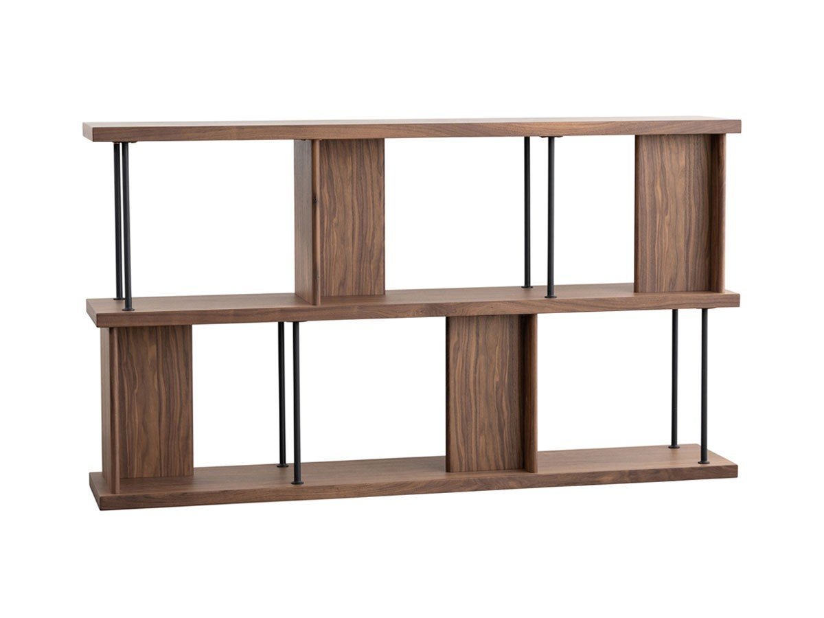 【ノーウェアライクホーム/NOWHERE LIKE HOME / GOODS】のDERICK Shelf / デリック シェルフ 幅160cm インテリア・キッズ・メンズ・レディースファッション・服の通販 founy(ファニー) 　送料無料　Free Shipping　シンプル　Simple, Minimal　ランダム　Random, Irregular　ホーム・キャンプ・アウトドア・お取り寄せ　Home Living / Home & Lifestyle / Camping Gear / Outdoor Camping　家具・インテリア　Home Furniture & Interior. Stylish & Functional Living Spaces　収納家具・キャビネット　Storage Furniture　シェルフ・オープンラック・収納棚　Open Shelf Rack　ウッド:ウォールナット|ID: prp329100004886248 ipo3291000000036480569