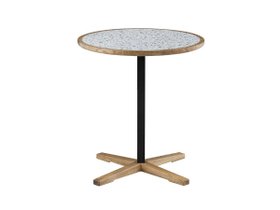 【ノラ/nora / GOODS】のTOFFY CAFE TABLE / トフィー カフェテーブル テラゾー柄メラミン天板 丸型 人気、トレンドファッション・服の通販 founy(ファニー) 送料無料 Free Shipping カラフル Colorful Design コンパクト Compact, Small Size テーブル Table, Dining Table ラウンド Round, Round Neck ホーム・キャンプ・アウトドア・お取り寄せ Home Living / Home & Lifestyle / Camping Gear / Outdoor Camping 家具・インテリア Home Furniture & Interior. Stylish & Functional Living Spaces テーブル Dining, Coffee & Side Tables カフェテーブル・丸型テーブル Cafe & Bistro Tables |ID:prp329100004886390