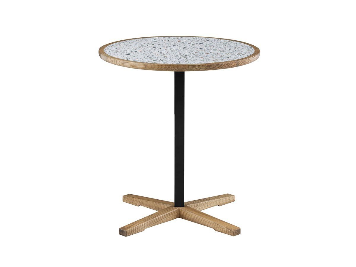 【ノラ/nora / GOODS】のTOFFY CAFE TABLE / トフィー カフェテーブル テラゾー柄メラミン天板 丸型 人気、トレンドファッション・服の通販 founy(ファニー) 　送料無料　Free Shipping　カラフル　Colorful Design　コンパクト　Compact, Small Size　テーブル　Table, Dining Table　ラウンド　Round, Round Neck　ホーム・キャンプ・アウトドア・お取り寄せ　Home Living / Home & Lifestyle / Camping Gear / Outdoor Camping　家具・インテリア　Home Furniture & Interior. Stylish & Functional Living Spaces　テーブル　Dining, Coffee & Side Tables　カフェテーブル・丸型テーブル　Cafe & Bistro Tables　 other-1|ID: prp329100004886390 ipo3291000000036482773