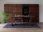 【ヒラシマ/HIRASHIMA / GOODS】のELEVATO Dining Table / エレヴァート ダイニングテーブル 人気、トレンドファッション・服の通販 founy(ファニー) シンプル Simple, Minimal テーブル Table, Dining Table フォルム Silhouette, Form ホーム・キャンプ・アウトドア・お取り寄せ Home Living / Home & Lifestyle / Camping Gear / Outdoor Camping 家具・インテリア Home Furniture & Interior. Stylish & Functional Living Spaces テーブル Dining, Coffee & Side Tables ダイニングテーブル・食卓テーブル Dining Tables thumbnail ウッド:ウォールナット、サイズ:幅196cm|ID: prp329100004886491 ipo3291000000036483676