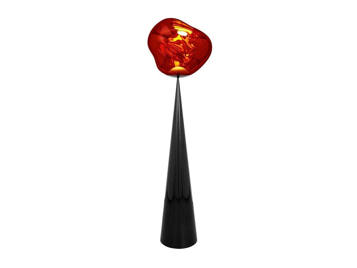 【トム ディクソン/Tom Dixon / GOODS】のMelt Cone Fat Floor / メルト コーンファット フロアライト インテリア・キッズ・メンズ・レディースファッション・服の通販 founy(ファニー) 　ガラス　Glass, Glassware　コレクション　Collection, Seasonal Line　シェイプ　Shape, Slim Fit　ハンド　Hand, Handmade　バランス　Balance, Style Balance　送料無料　Free Shipping　ホーム・キャンプ・アウトドア・お取り寄せ　Home Living / Home & Lifestyle / Camping Gear / Outdoor Camping　家具・インテリア　Home Furniture & Interior. Stylish & Functional Living Spaces　ライト・照明　Lamps & Lighting Fixtures　フロアランプ・スタンドライト　Floor Lamp / Standing Lamp　シェードコッパー、ベースブラック|ID: prp329100004889668 ipo3291000000036536160