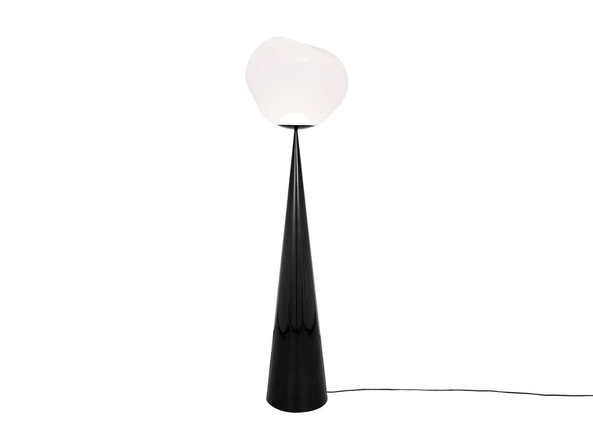 【トム ディクソン/Tom Dixon / GOODS】のMelt Cone Fat Floor / メルト コーンファット フロアライト インテリア・キッズ・メンズ・レディースファッション・服の通販 founy(ファニー) 　ガラス　Glass, Glassware　コレクション　Collection, Seasonal Line　シェイプ　Shape, Slim Fit　ハンド　Hand, Handmade　バランス　Balance, Style Balance　送料無料　Free Shipping　ホーム・キャンプ・アウトドア・お取り寄せ　Home Living / Home & Lifestyle / Camping Gear / Outdoor Camping　家具・インテリア　Home Furniture & Interior. Stylish & Functional Living Spaces　ライト・照明　Lamps & Lighting Fixtures　フロアランプ・スタンドライト　Floor Lamp / Standing Lamp　シェードオパール、ベースブラック|ID: prp329100004889668 ipo3291000000036536162