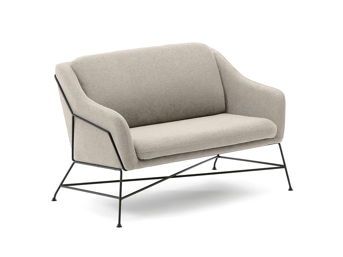 【ラフォーマ/LaForma / GOODS】のBRIDA / ブリダ 2人掛けソファ(ファブリック) インテリア・キッズ・メンズ・レディースファッション・服の通販 founy(ファニー) 　シンプル　Simple, Minimal　スリム　Slim, Slim Fit　ファブリック　Fabric, Textile　フレーム　Frame, Outline　リラックス　Relax, Relaxed Fit　ホーム・キャンプ・アウトドア・お取り寄せ　Home Living / Home & Lifestyle / Camping Gear / Outdoor Camping　家具・インテリア　Home Furniture & Interior. Stylish & Functional Living Spaces　その他 インテリア雑貨、家具　Home Decor & Furniture Extras　ベージュ|ID: prp329100004889789 ipo3291000000036537674