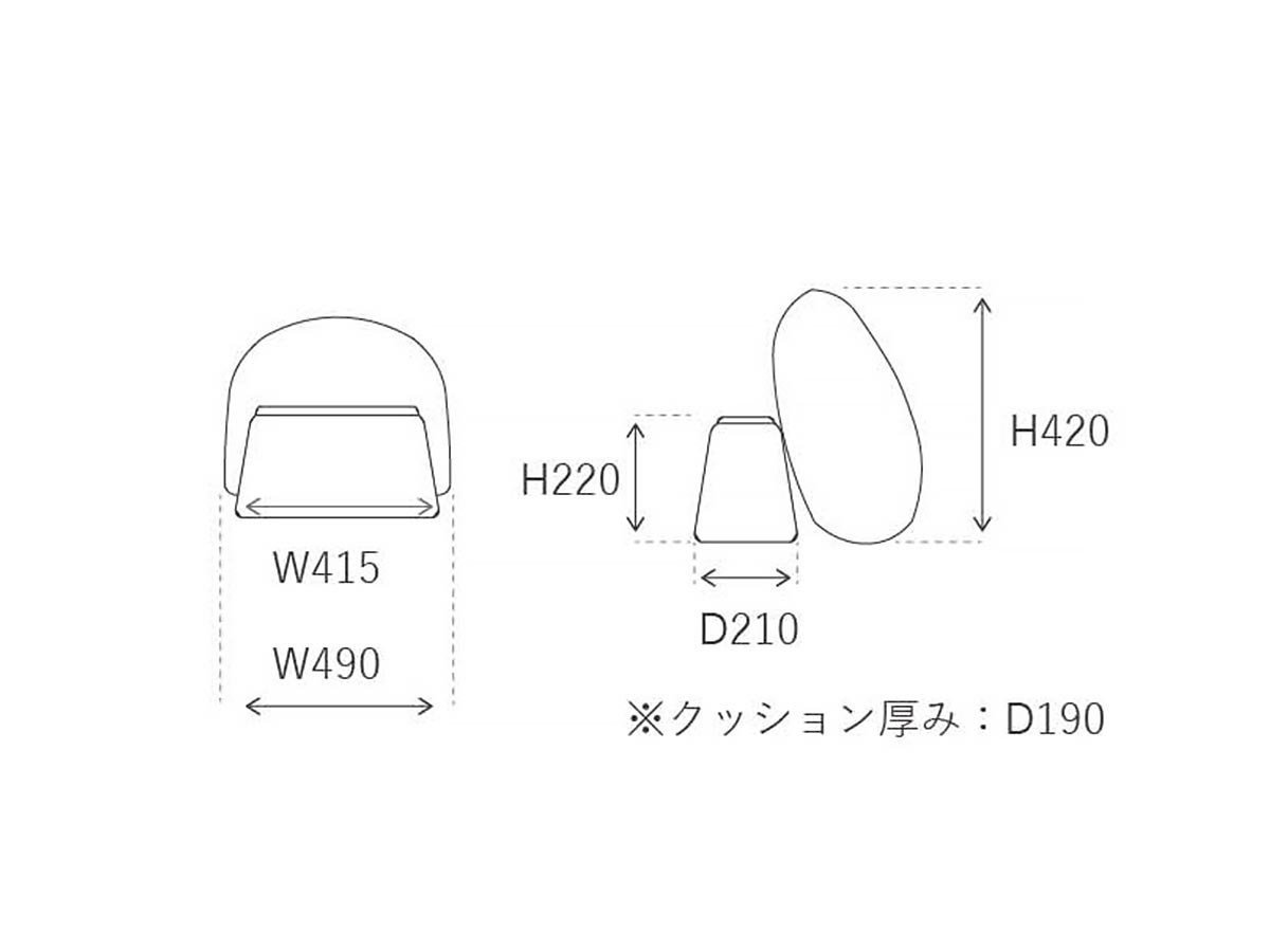 【ノラ/nora / GOODS】のMOKE COUCH / モーク カウチセット インテリア・キッズ・メンズ・レディースファッション・服の通販 founy(ファニー) クッション Cushion, Throw Pillow フレーム Frame, Outline おすすめ Recommended / Our Picks ホーム・キャンプ・アウトドア・お取り寄せ Home Living / Home & Lifestyle / Camping Gear / Outdoor Camping 家具・インテリア Home Furniture & Interior. Stylish & Functional Living Spaces その他 インテリア雑貨、家具 Home Decor & Furniture Extras 「バックレストS」寸法図|ID: prp329100004889795 ipo3291000000036537719