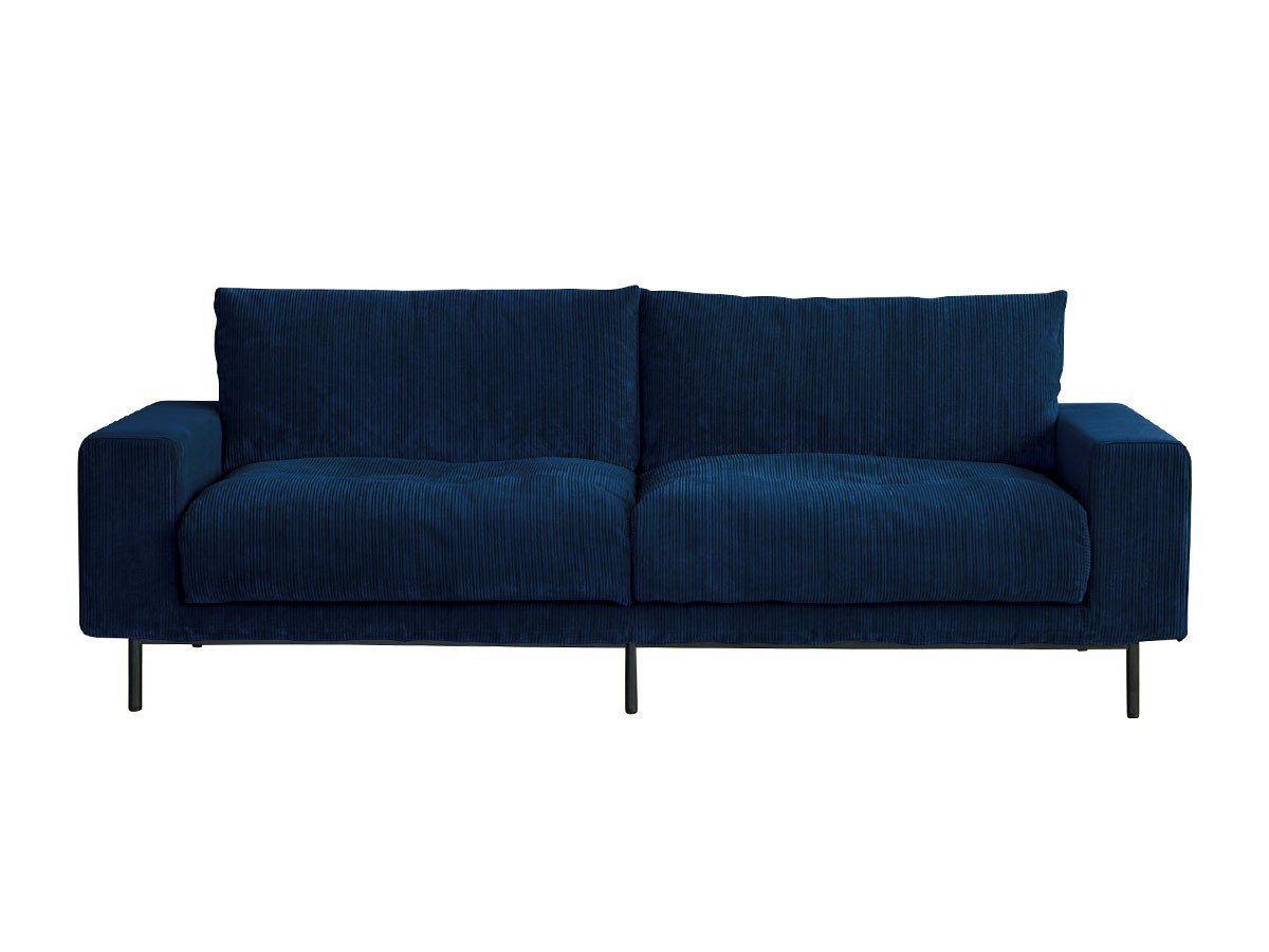 【クラッシュゲート/CRASH GATE / GOODS】のPLUTO SOFA / プルート 3人掛けソファ(コーデュロイ) インテリア・キッズ・メンズ・レディースファッション・服の通販 founy(ファニー) 　コーデュロイ　Corduroy, Cord Fabric　テーブル　Table, Dining Table　フェザー　Feather, Feather Detail　エレガント 上品　Elegant　ホーム・キャンプ・アウトドア・お取り寄せ　Home Living / Home & Lifestyle / Camping Gear / Outdoor Camping　家具・インテリア　Home Furniture & Interior. Stylish & Functional Living Spaces　ソファー　Couches & Sofas　張地:ネイビーブルー、ヘッドレストの付属:不要、アームテーブルの付属:不要|ID: prp329100004889821 ipo3291000000036538035