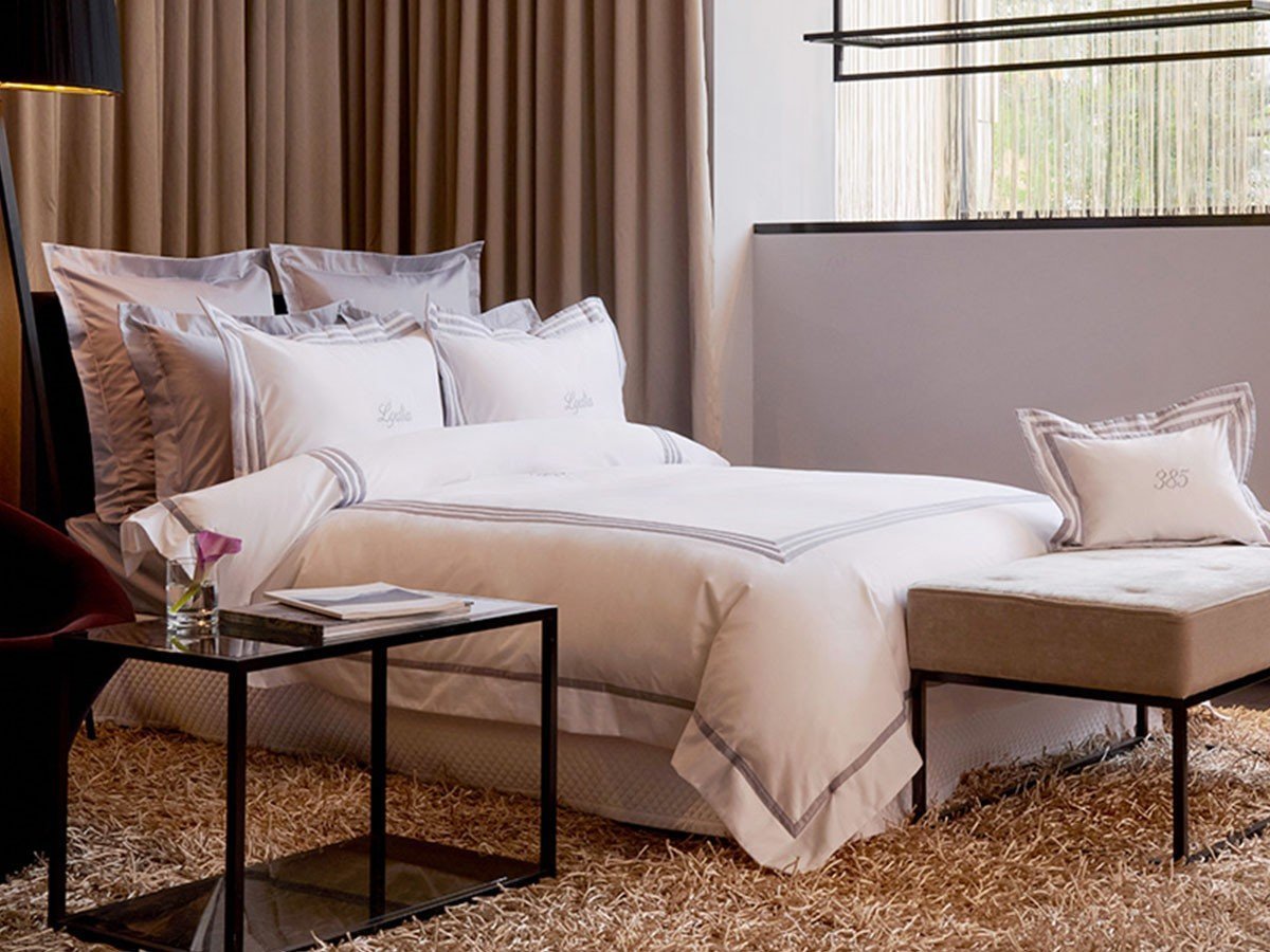 【ホテルライクインテリア/HOTEL LIKE INTERIOR / GOODS】の500TC Bold Line / 500TC ボールドライン ピローケース 包み型 スタンダード(ブルーストーン) インテリア・キッズ・メンズ・レディースファッション・服の通販 founy(ファニー) 　シルク　Silk, 100% Silk　スタンダード　Standard, Basic　ストーン　Stone, Gem-Like　トリプル　Triple, Three Layers　なめらか　Smooth, Silky Texture　リネン　Linen, Linen Fabric　送料無料　Free Shipping　ホーム・キャンプ・アウトドア・お取り寄せ　Home Living / Home & Lifestyle / Camping Gear / Outdoor Camping　家具・インテリア　Home Furniture & Interior. Stylish & Functional Living Spaces　その他 インテリア雑貨、家具　Home Decor & Furniture Extras　|ID: prp329100004889897 ipo3291000000036538961