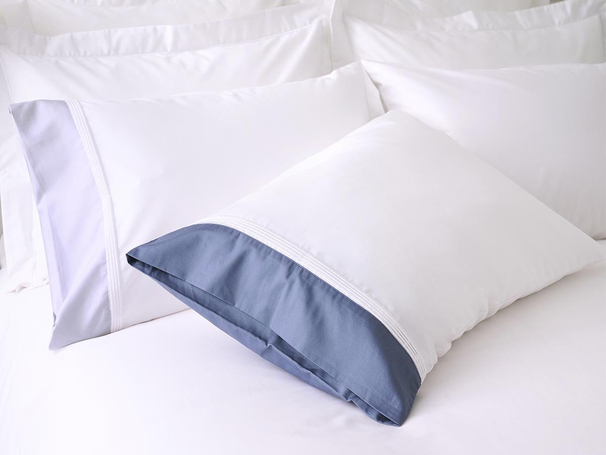 【ホテルライクインテリア/HOTEL LIKE INTERIOR / GOODS】の400TC Tuxedo / 400TC タキシード ピローケース 封筒型 スタンダード・クイーン インテリア・キッズ・メンズ・レディースファッション・服の通販 founy(ファニー) 　スタンダード　Standard, Basic　なめらか　Smooth, Silky Texture　バランス　Balance, Style Balance　プリーツ　Pleats, Pleated　リネン　Linen, Linen Fabric　ホーム・キャンプ・アウトドア・お取り寄せ　Home Living / Home & Lifestyle / Camping Gear / Outdoor Camping　家具・インテリア　Home Furniture & Interior. Stylish & Functional Living Spaces　その他 インテリア雑貨、家具　Home Decor & Furniture Extras　-|ID: prp329100004889902 ipo3291000000036539057