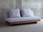 【ヌースプロジェクツ/NOUS PROJECTS / GOODS】のTORENO SOFA + COUCH / トレノ ソファ + カウチ 張地:セージ 2(クラス II)、脚部:ウォルナット(オイル塗装)、ソファサイズ:幅180cm|ID: prp329100004890264 ipo3291000000036544357