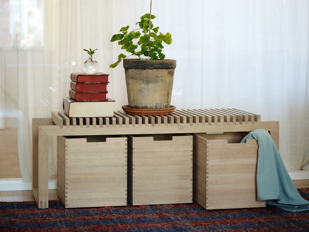 【フリッツ ハンセン/FRITZ HANSEN / GOODS】のCutter Box High / カッター ボックス ハイ インテリア・キッズ・メンズ・レディースファッション・服の通販 founy(ファニー) 　送料無料　Free Shipping　おすすめ　Recommended / Our Picks　コレクション　Collection, Seasonal Line　ブランケット　Blanket, Throw Blanket　ボックス　Boxy, Box Shape　ホーム・キャンプ・アウトドア・お取り寄せ　Home Living / Home & Lifestyle / Camping Gear / Outdoor Camping　家具・インテリア　Home Furniture & Interior. Stylish & Functional Living Spaces　収納家具・キャビネット　Storage Furniture　オーク(無塗装)|ID: prp329100004895861 ipo3291000000036602837