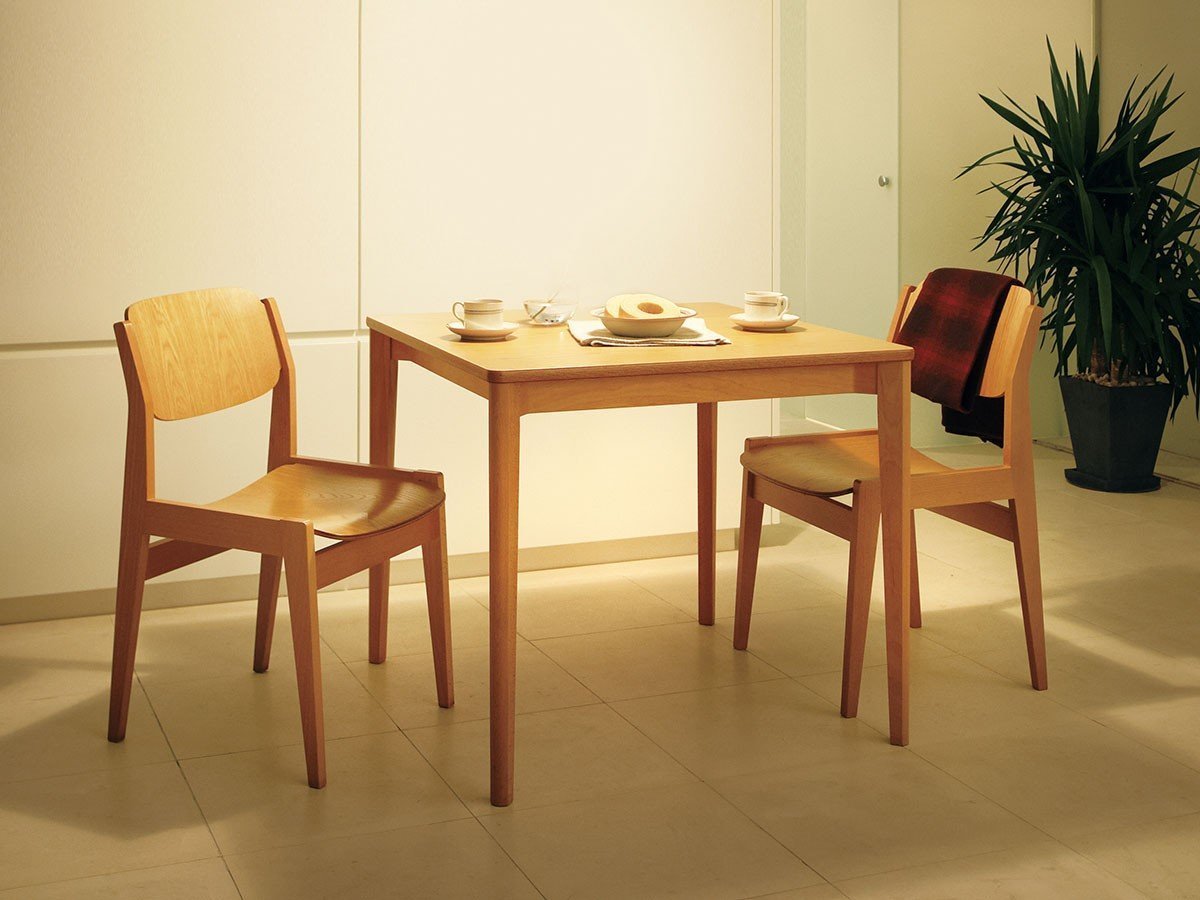 【天童木工/Tendo Mokko / GOODS】のDining Table / ダイニングテーブル T-0282NA-NT 幅120cm インテリア・キッズ・メンズ・レディースファッション・服の通販 founy(ファニー) 　コンパクト　Compact, Small Size　テーブル　Table, Dining Table　デスク　Desk, Work Desk　ホーム・キャンプ・アウトドア・お取り寄せ　Home Living / Home & Lifestyle / Camping Gear / Outdoor Camping　家具・インテリア　Home Furniture & Interior. Stylish & Functional Living Spaces　テーブル　Dining, Coffee & Side Tables　ダイニングテーブル・食卓テーブル　Dining Tables　参考イメージ|ID: prp329100004896069 ipo3291000000036606358
