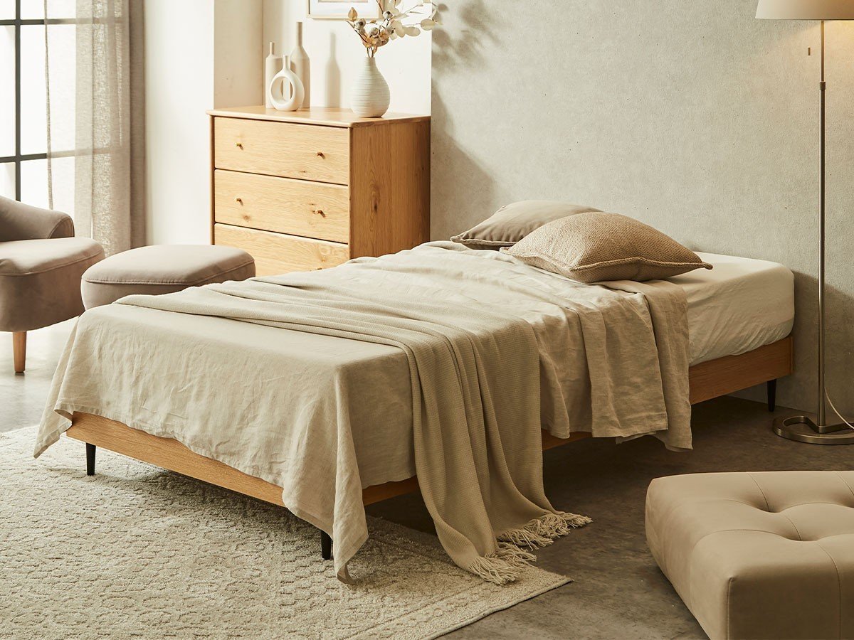 【インルーム/InRoom / GOODS】のNATARISU BED / ナタリス ベッドフレーム 鉄脚 人気、トレンドファッション・服の通販 founy(ファニー) 　ウッド　Wooden Design　ギャザー　Gathered, Ruffled　クッション　Cushion, Throw Pillow　クラシカル　Classical, Vintage-Inspired　シンプル　Simple, Minimal　スプリング　Spring, Spring Collection　スリム　Slim, Slim Fit　ダブル　Double, Double-Breasted　フレーム　Frame, Outline　ベルベット　Velvet, Velvety　エレガント 上品　Elegant　ホーム・キャンプ・アウトドア・お取り寄せ　Home Living / Home & Lifestyle / Camping Gear / Outdoor Camping　家具・インテリア　Home Furniture & Interior. Stylish & Functional Living Spaces　ベッド　Modern Beds for Every Room　シングルベッド・1人用ベッド　Single Bed　ホーム・キャンプ・アウトドア・お取り寄せ　Home Living / Home & Lifestyle / Camping Gear / Outdoor Camping　家具・インテリア　Home Furniture & Interior. Stylish & Functional Living Spaces　ベッド　Modern Beds for Every Room　セミダブルベッド　Small Double Bed / Three-Quarter Bed　ホーム・キャンプ・アウトドア・お取り寄せ　Home Living / Home & Lifestyle / Camping Gear / Outdoor Camping　家具・インテリア　Home Furniture & Interior. Stylish & Functional Living Spaces　ベッド　Modern Beds for Every Room　ダブルベッド・2人用ベッド　Double Bed / Full Size Bed　 other-1|ID: prp329100004896137 ipo3291000000036607153