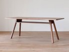 【ヒラシマ/HIRASHIMA / GOODS】のUNICA Dining Table / ウニカ ダイニングテーブル 人気、トレンドファッション・服の通販 founy(ファニー) シンプル Simple, Minimal テーブル Table, Dining Table 台形 A-Line, Trapezoid Shape ホーム・キャンプ・アウトドア・お取り寄せ Home Living / Home & Lifestyle / Camping Gear / Outdoor Camping 家具・インテリア Home Furniture & Interior. Stylish & Functional Living Spaces テーブル Dining, Coffee & Side Tables ダイニングテーブル・食卓テーブル Dining Tables thumbnail ウッド:ウォールナット、サイズ:幅182cm|ID: prp329100004896436 ipo3291000000036609617