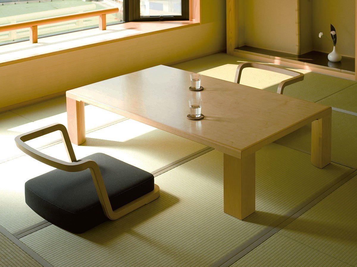 【天童木工/Tendo Mokko / GOODS】のKan 座イス / カン 座イス インテリア・キッズ・メンズ・レディースファッション・服の通販 founy(ファニー) 　送料無料　Free Shipping　クッション　Cushion, Throw Pillow　フレーム　Frame, Outline　モダン　Modern, Contemporary　ホーム・キャンプ・アウトドア・お取り寄せ　Home Living / Home & Lifestyle / Camping Gear / Outdoor Camping　家具・インテリア　Home Furniture & Interior. Stylish & Functional Living Spaces　チェア・椅子　Seating & Chairs　ローチェア・和風座椅子　Floor & Low Chairs　張地:エヌシー B0199 ブラック(グレードB)、フレームナチュラル|ID: prp329100004896772 ipo3291000000036612468