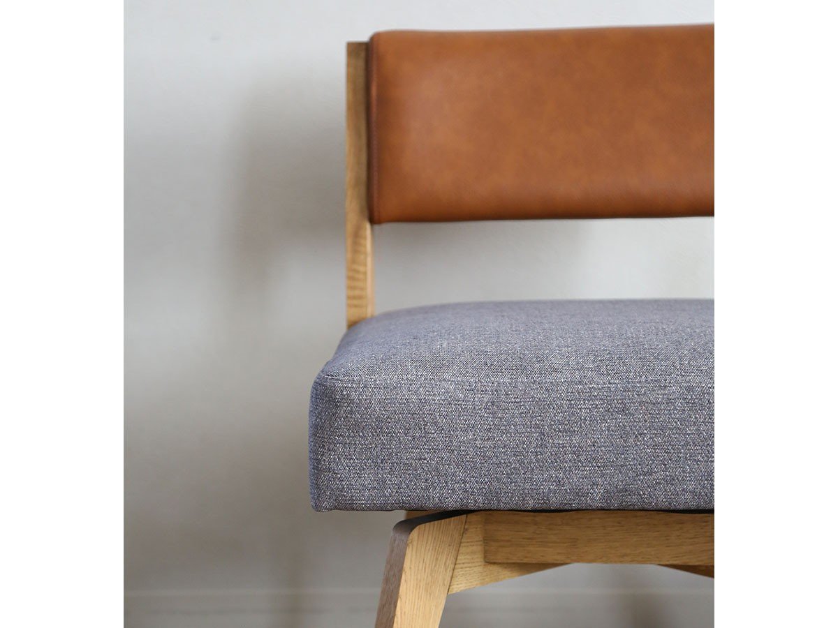 【イージーライフ/Easy Life / GOODS】のCAIN CHAIR / カイン 回転チェア 肘無(オーク材) インテリア・キッズ・メンズ・レディースファッション・服の通販 founy(ファニー) ファブリック Fabric, Textile ホーム・キャンプ・アウトドア・お取り寄せ Home Living / Home & Lifestyle / Camping Gear / Outdoor Camping 家具・インテリア Home Furniture & Interior. Stylish & Functional Living Spaces チェア・椅子 Seating & Chairs ダイニングチェア・木製チェア Dining Chairs 張地:PVCブラウン × ICグレー|ID: prp329100004896791 ipo3291000000036613079