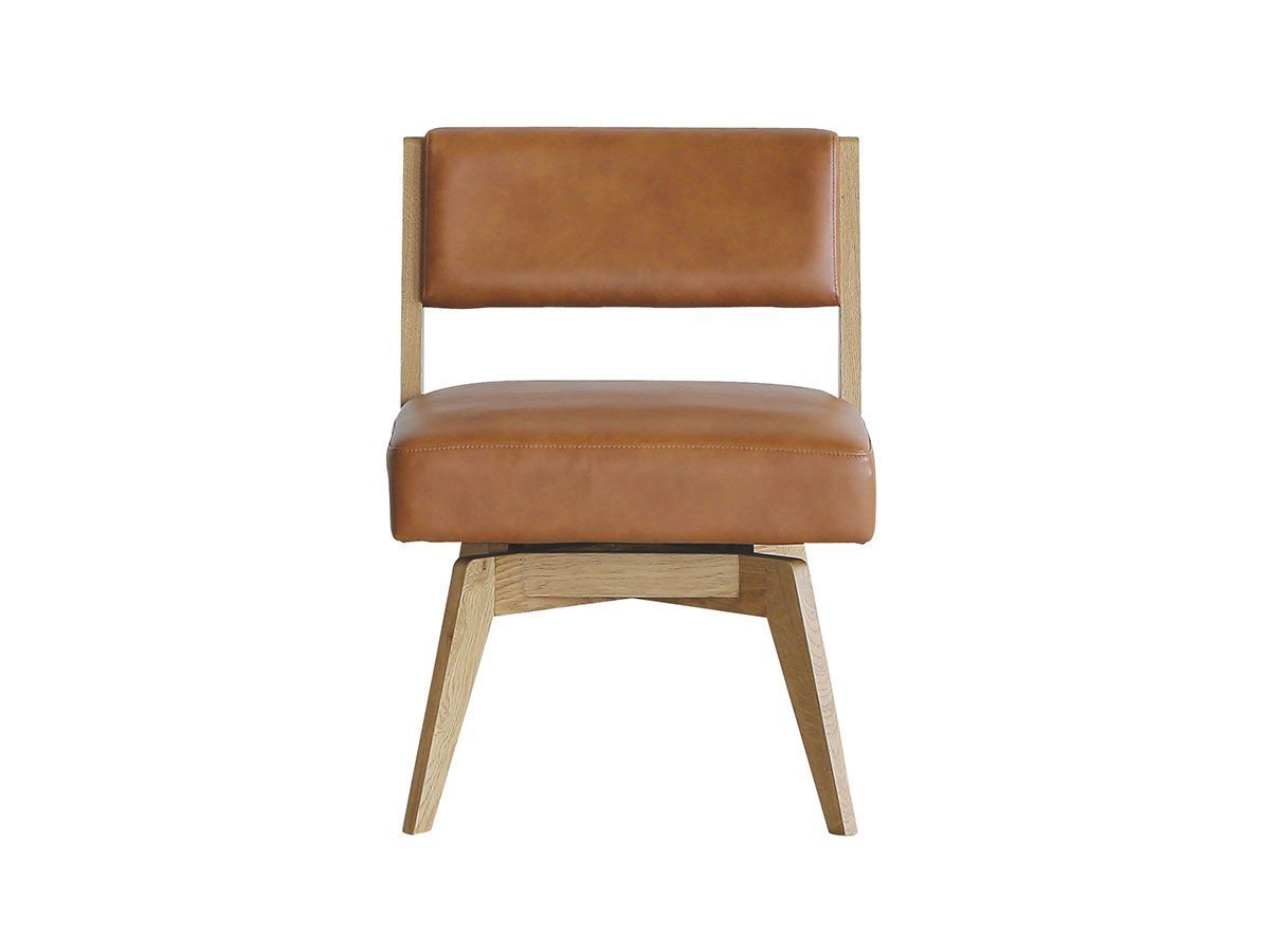 【イージーライフ/Easy Life / GOODS】のCAIN CHAIR / カイン 回転チェア 肘無(オーク材) インテリア・キッズ・メンズ・レディースファッション・服の通販 founy(ファニー) ファブリック Fabric, Textile ホーム・キャンプ・アウトドア・お取り寄せ Home Living / Home & Lifestyle / Camping Gear / Outdoor Camping 家具・インテリア Home Furniture & Interior. Stylish & Functional Living Spaces チェア・椅子 Seating & Chairs ダイニングチェア・木製チェア Dining Chairs 張地:PVCブラウン、座面カバー:不要|ID: prp329100004896791 ipo3291000000036613083