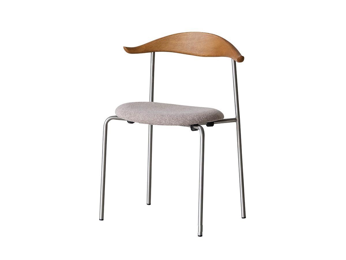 【ノル/NOR / CRASH GATE / GOODS】のRAUL CHAIR / ラウル チェア 張座 インテリア・キッズ・メンズ・レディースファッション・服の通販 founy(ファニー) 　フォルム　Silhouette, Form　フォーム　Form　ホーム・キャンプ・アウトドア・お取り寄せ　Home Living / Home & Lifestyle / Camping Gear / Outdoor Camping　家具・インテリア　Home Furniture & Interior. Stylish & Functional Living Spaces　チェア・椅子　Seating & Chairs　ダイニングチェア・木製チェア　Dining Chairs　フレームシルバー、張地:ベージュ|ID: prp329100004896797 ipo3291000000036613177