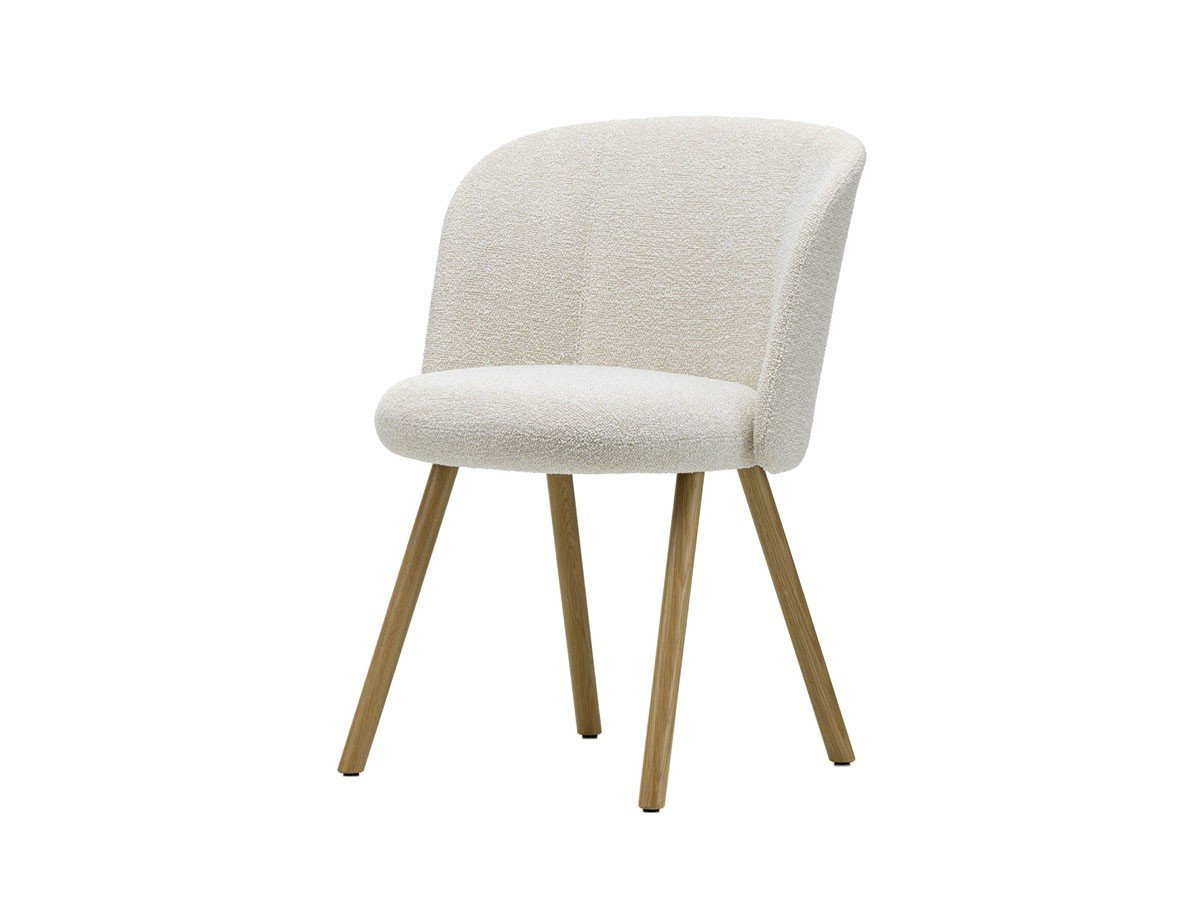 【ヴィトラ/Vitra / GOODS】のMikado Side Chair / ミカド サイドチェア 4レッグ(ウッド) インテリア・キッズ・メンズ・レディースファッション・服の通販 founy(ファニー) 　ウッド　Wooden Design　ファブリック　Fabric, Textile　フォルム　Silhouette, Form　ロンドン　London Style, British Inspired　送料無料　Free Shipping　ホーム・キャンプ・アウトドア・お取り寄せ　Home Living / Home & Lifestyle / Camping Gear / Outdoor Camping　家具・インテリア　Home Furniture & Interior. Stylish & Functional Living Spaces　チェア・椅子　Seating & Chairs　ダイニングチェア・木製チェア　Dining Chairs　張地:ヌビア 01 アイボリー / パール(ファブリック F100)、脚部:ナチュラルオーク|ID: prp329100004896859 ipo3291000000036615015