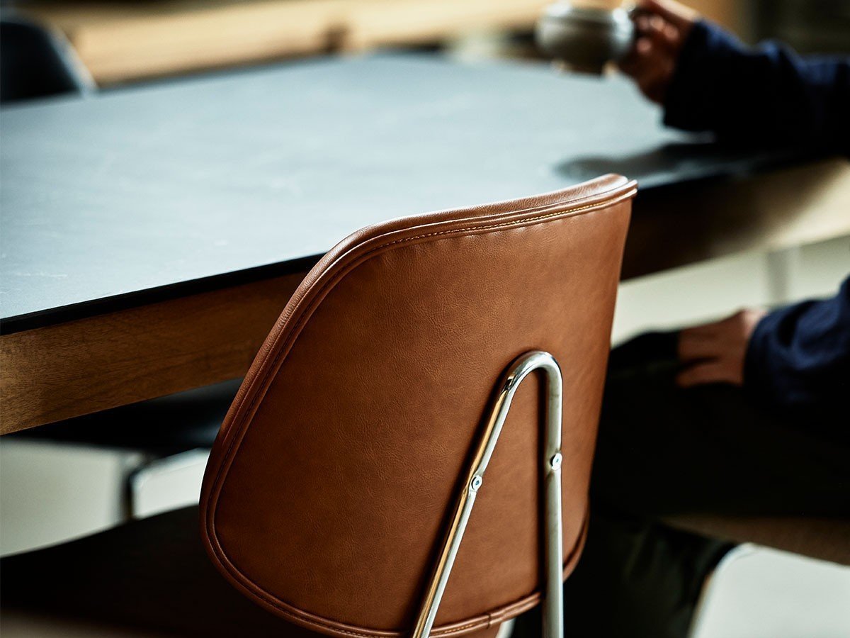 【ノットアンティークス/knot antiques / CRASH GATE / GOODS】のABOCK CHAIR / アボック チェア 肘付(PU / クロムフレーム) インテリア・キッズ・メンズ・レディースファッション・服の通販 founy(ファニー) 　パイピング　Piping, Trim Design　フレーム　Frame, Outline　モチーフ　Motif, Design Theme　ホーム・キャンプ・アウトドア・お取り寄せ　Home Living / Home & Lifestyle / Camping Gear / Outdoor Camping　家具・インテリア　Home Furniture & Interior. Stylish & Functional Living Spaces　チェア・椅子　Seating & Chairs　ダイニングチェア・木製チェア　Dining Chairs　参考イメージ|ID: prp329100004896868 ipo3291000000036615348