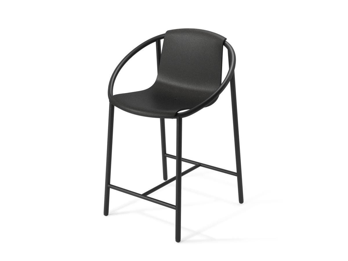 【アンブラ/ANNEBRA】のRingo Counter Stool / リンゴ カウンタースツール インテリア・キッズ・メンズ・レディースファッション・服の通販 founy(ファニー) 　送料無料　Free Shipping　フォルム　Silhouette, Form　フレーム　Frame, Outline　ホーム・キャンプ・アウトドア・お取り寄せ　Home Living / Home & Lifestyle / Camping Gear / Outdoor Camping　家具・インテリア　Home Furniture & Interior. Stylish & Functional Living Spaces　チェア・椅子　Seating & Chairs　スツール・バースツール　Stools & Bar Stools　ホーム・キャンプ・アウトドア・お取り寄せ　Home Living / Home & Lifestyle / Camping Gear / Outdoor Camping　家具・インテリア　Home Furniture & Interior. Stylish & Functional Living Spaces　チェア・椅子　Seating & Chairs　カウンターチェア・ハイチェア　Bar Stools / High Stools　ブラック|ID: prp329100004896869 ipo3291000000036615381