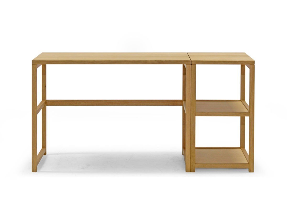 【マスターウォール/MASTERWAL / GOODS】のKAKTAS DESK / カクタス デスク インテリア・キッズ・メンズ・レディースファッション・服の通販 founy(ファニー) 　送料無料　Free Shipping　おすすめ　Recommended / Our Picks　コンパクト　Compact, Small Size　シンプル　Simple, Minimal　デスク　Desk, Work Desk　モダン　Modern, Contemporary　ワーク　Workwear, Utility Style　ホーム・キャンプ・アウトドア・お取り寄せ　Home Living / Home & Lifestyle / Camping Gear / Outdoor Camping　家具・インテリア　Home Furniture & Interior. Stylish & Functional Living Spaces　その他 インテリア雑貨、家具　Home Decor & Furniture Extras　同シリーズの「シェルフ 2段 幅40cm(木棚)」と組み合わせたイメージ|ID: prp329100004896898 ipo3291000000036616467