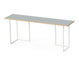 【スティール/stiiilll / GOODS】のTable Set / テーブルセット メラミンウッド天板 ハーフ + スチール脚 M 人気、トレンドファッション・服の通販 founy(ファニー) 送料無料 Free Shipping ウッド Wooden Design シンプル Simple, Minimal スリム Slim, Slim Fit テーブル Table, Dining Table デスク Desk, Work Desk ハーフ Half, Half-Length ホーム・キャンプ・アウトドア・お取り寄せ Home Living / Home & Lifestyle / Camping Gear / Outdoor Camping 家具・インテリア Home Furniture & Interior. Stylish & Functional Living Spaces その他 インテリア雑貨、家具 Home Decor & Furniture Extras |ID:prp329100004896981