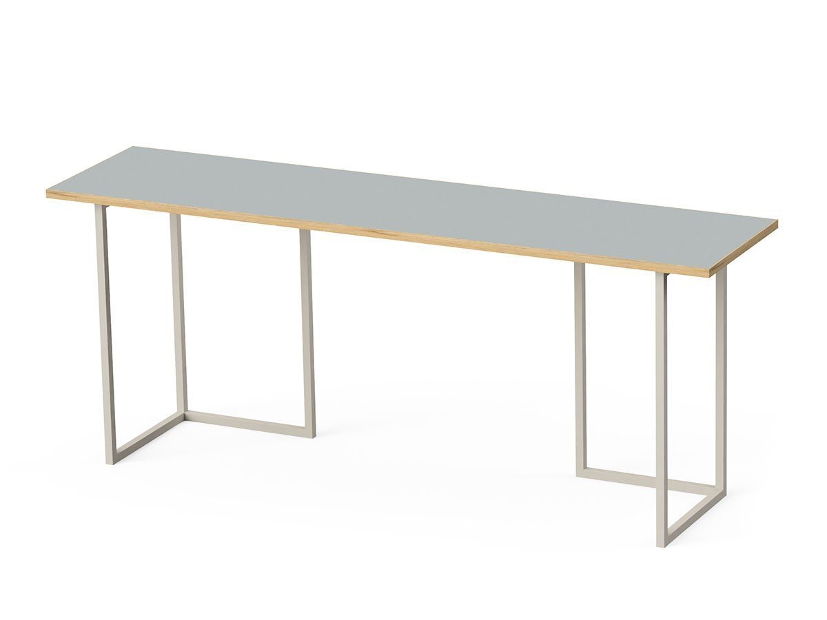 【スティール/stiiilll / GOODS】のTable Set / テーブルセット メラミンウッド天板 ハーフ + スチール脚 M インテリア・キッズ・メンズ・レディースファッション・服の通販 founy(ファニー) 送料無料 Free Shipping ウッド Wooden Design シンプル Simple, Minimal スリム Slim, Slim Fit テーブル Table, Dining Table デスク Desk, Work Desk ハーフ Half, Half-Length ホーム・キャンプ・アウトドア・お取り寄せ Home Living / Home & Lifestyle / Camping Gear / Outdoor Camping 家具・インテリア Home Furniture & Interior. Stylish & Functional Living Spaces その他 インテリア雑貨、家具 Home Decor & Furniture Extras 天板グレー、脚部グレー|ID: prp329100004896981 ipo3291000000036618496