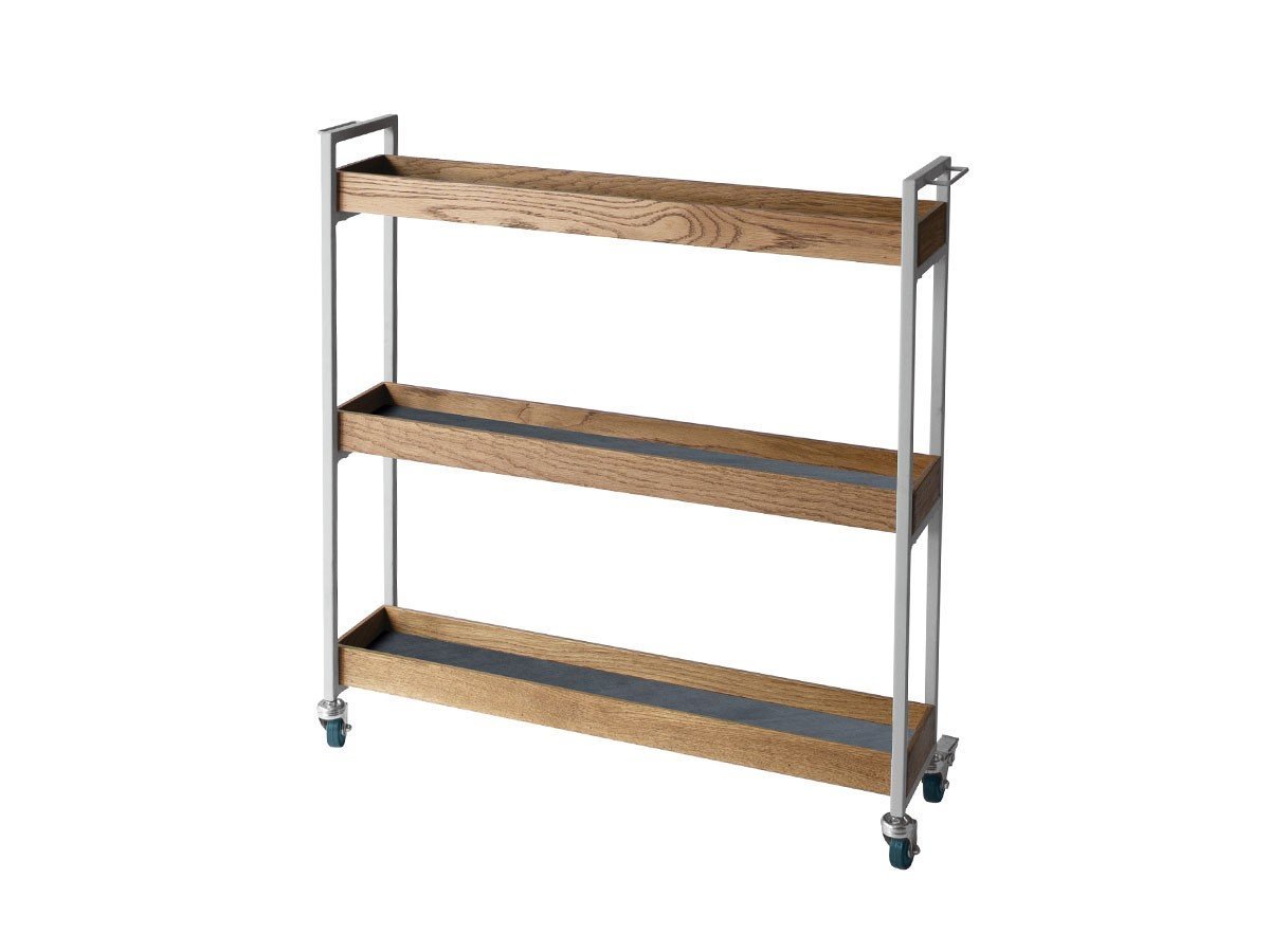 【アデペシュ/a.depeche / GOODS】のPOL moving wagon half large / ポル ムービングワゴン ハーフラージ インテリア・キッズ・メンズ・レディースファッション・服の通販 founy(ファニー) 　スリム　Slim, Slim Fit　デスク　Desk, Work Desk　フレーム　Frame, Outline　モダン　Modern, Contemporary　送料無料　Free Shipping　おすすめ　Recommended / Our Picks　ホーム・キャンプ・アウトドア・お取り寄せ　Home Living / Home & Lifestyle / Camping Gear / Outdoor Camping　家具・インテリア　Home Furniture & Interior. Stylish & Functional Living Spaces　デスク・机　Study & Work Desks　デスクワゴン・サイドワゴン　Mobile Pedestal /Office Cart　ホーム・キャンプ・アウトドア・お取り寄せ　Home Living / Home & Lifestyle / Camping Gear / Outdoor Camping　家具・インテリア　Home Furniture & Interior. Stylish & Functional Living Spaces　収納家具・キャビネット　Storage Furniture　チェストワゴン・移動式収納　Mobile Wagon　棚板ストーン、フレームユロップグレー|ID: prp329100004897013 ipo3291000000036619628