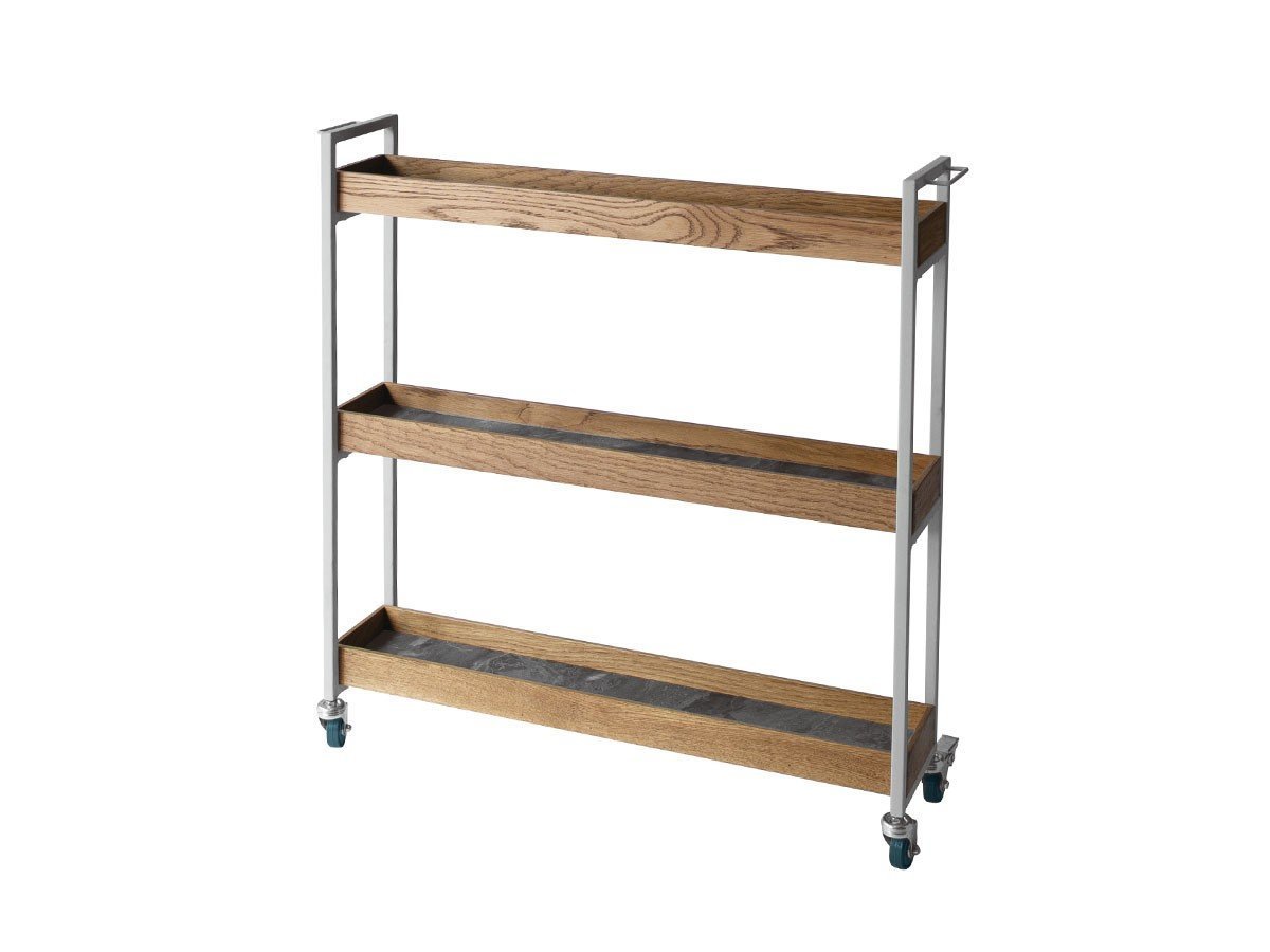 【アデペシュ/a.depeche / GOODS】のPOL moving wagon half large / ポル ムービングワゴン ハーフラージ インテリア・キッズ・メンズ・レディースファッション・服の通販 founy(ファニー) 　スリム　Slim, Slim Fit　デスク　Desk, Work Desk　フレーム　Frame, Outline　モダン　Modern, Contemporary　送料無料　Free Shipping　おすすめ　Recommended / Our Picks　ホーム・キャンプ・アウトドア・お取り寄せ　Home Living / Home & Lifestyle / Camping Gear / Outdoor Camping　家具・インテリア　Home Furniture & Interior. Stylish & Functional Living Spaces　デスク・机　Study & Work Desks　デスクワゴン・サイドワゴン　Mobile Pedestal /Office Cart　ホーム・キャンプ・アウトドア・お取り寄せ　Home Living / Home & Lifestyle / Camping Gear / Outdoor Camping　家具・インテリア　Home Furniture & Interior. Stylish & Functional Living Spaces　収納家具・キャビネット　Storage Furniture　チェストワゴン・移動式収納　Mobile Wagon　棚板オールド、フレームユロップグレー|ID: prp329100004897013 ipo3291000000036619629