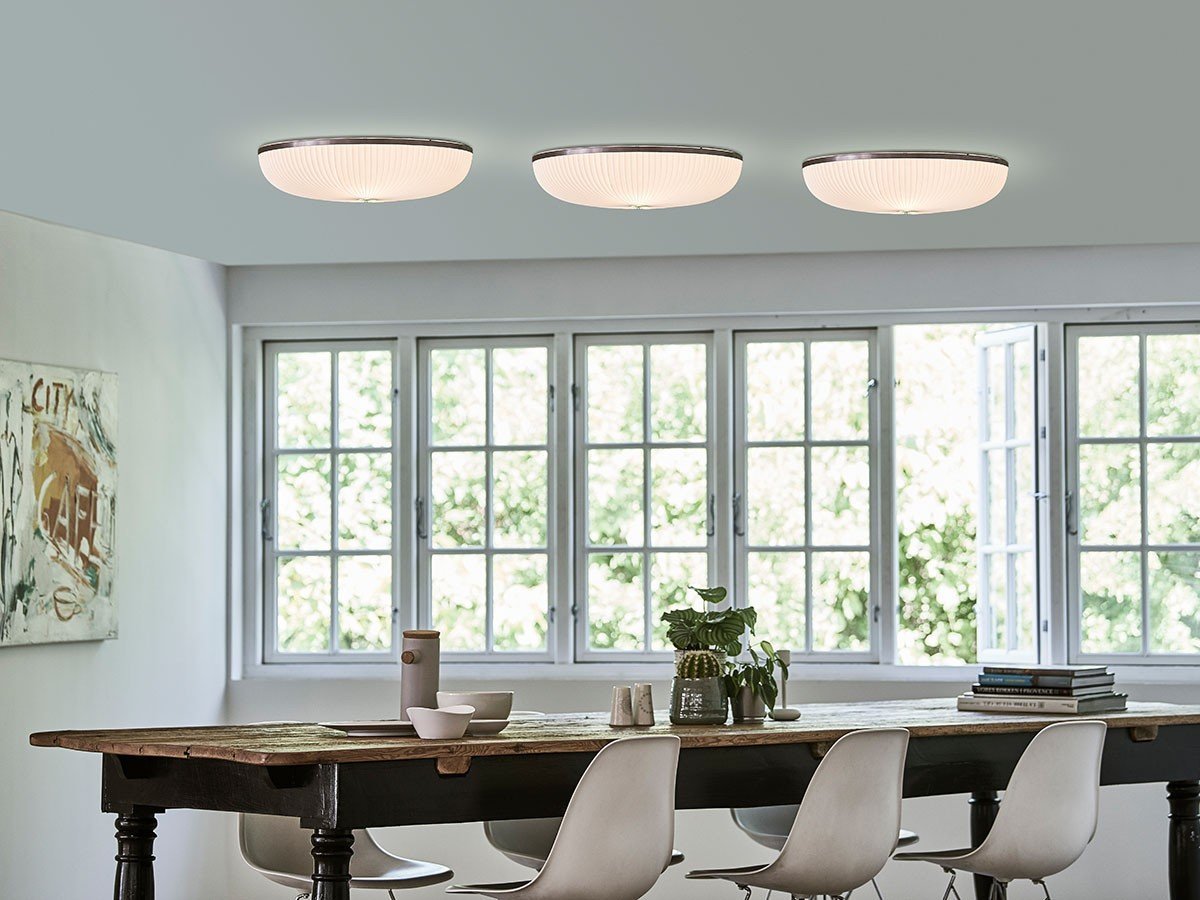 【レ クリント/LE KLINT / GOODS】のLAMELLA CEILING 35 / ラメラ シーリング 35 インテリア・キッズ・メンズ・レディースファッション・服の通販 founy(ファニー) 　傘　Umbrella, Parasol　シルバー　Silver, Metallic Silver　シンプル　Simple, Minimal　ハンド　Hand, Handmade　フォルム　Silhouette, Form　プリーツ　Pleats, Pleated　メタル　Metal, Metal Parts　送料無料　Free Shipping　ホーム・キャンプ・アウトドア・お取り寄せ　Home Living / Home & Lifestyle / Camping Gear / Outdoor Camping　家具・インテリア　Home Furniture & Interior. Stylish & Functional Living Spaces　ライト・照明　Lamps & Lighting Fixtures　シーリングライト・天井照明　Ceiling Light / Flush Mount Light　参考イメージ|ID: prp329100004897231 ipo3291000000036625180