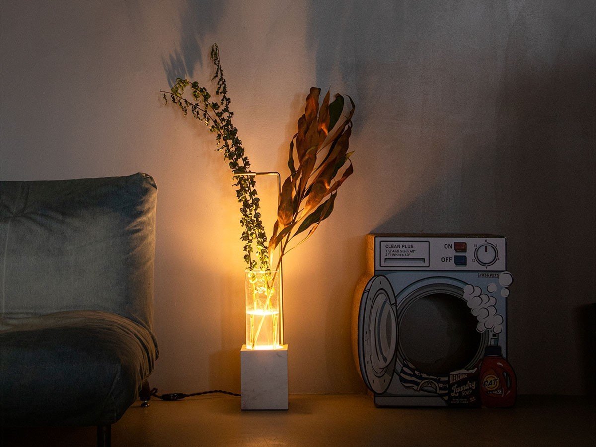 【フライミー ファクトリー/FLYMEe Factory / GOODS】のFlower Base Lamp / フラワーベースランプ #119887 インテリア・キッズ・メンズ・レディースファッション・服の通販 founy(ファニー) 　送料無料　Free Shipping　フラワー　Flower, Floral　ホーム・キャンプ・アウトドア・お取り寄せ　Home Living / Home & Lifestyle / Camping Gear / Outdoor Camping　家具・インテリア　Home Furniture & Interior. Stylish & Functional Living Spaces　ライト・照明　Lamps & Lighting Fixtures　フロアランプ・スタンドライト　Floor Lamp / Standing Lamp　電球色|ID: prp329100004897374 ipo3291000000036627178