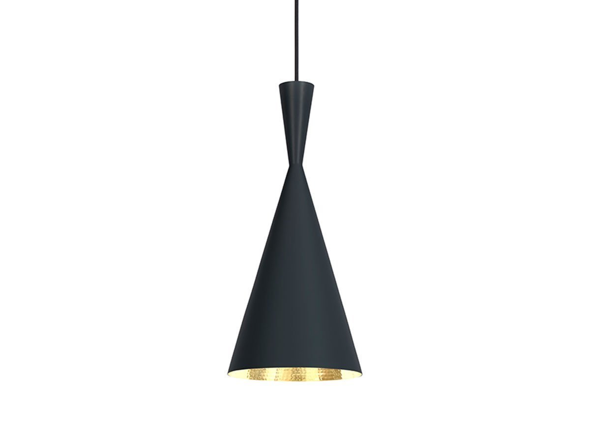 【トム ディクソン/Tom Dixon / GOODS】のBeat Tall Pendant LED / ビート トール ペンダントライト 内蔵LED インテリア・キッズ・メンズ・レディースファッション・服の通販 founy(ファニー) 　送料無料　Free Shipping　インド　Indian Textile　コレクション　Collection, Seasonal Line　シンプル　Simple, Minimal　フォルム　Silhouette, Form　ホーム・キャンプ・アウトドア・お取り寄せ　Home Living / Home & Lifestyle / Camping Gear / Outdoor Camping　家具・インテリア　Home Furniture & Interior. Stylish & Functional Living Spaces　ライト・照明　Lamps & Lighting Fixtures　ペンダントライト・吊り下げ照明　Pendant Light / Hanging Light Fixture　ブラック|ID: prp329100004897432 ipo3291000000036627901