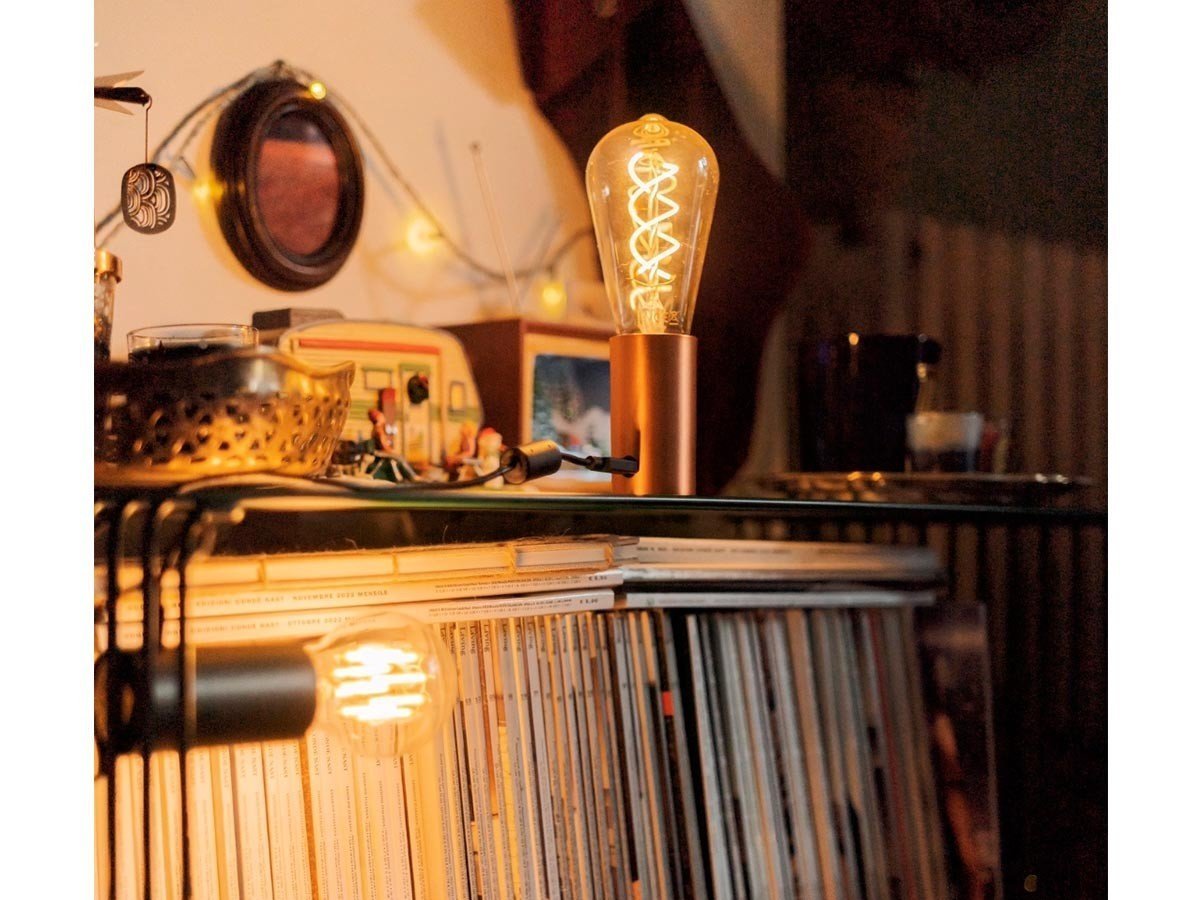 【クリエイティブケーブル/Creative Cables / GOODS】のSI! / スィ! + A60 ライトバルブ インテリア・キッズ・メンズ・レディースファッション・服の通販 founy(ファニー) 　シンプル　Simple, Minimal　テーブル　Table, Dining Table　マグネット　Magnet, Magnetic Closure　モダン　Modern, Contemporary　モバイル　Mobile, Smartphone　リラックス　Relax, Relaxed Fit　ホーム・キャンプ・アウトドア・お取り寄せ　Home Living / Home & Lifestyle / Camping Gear / Outdoor Camping　家具・インテリア　Home Furniture & Interior. Stylish & Functional Living Spaces　ライト・照明　Lamps & Lighting Fixtures　参考イメージ|ID: prp329100004897485 ipo3291000000036628742