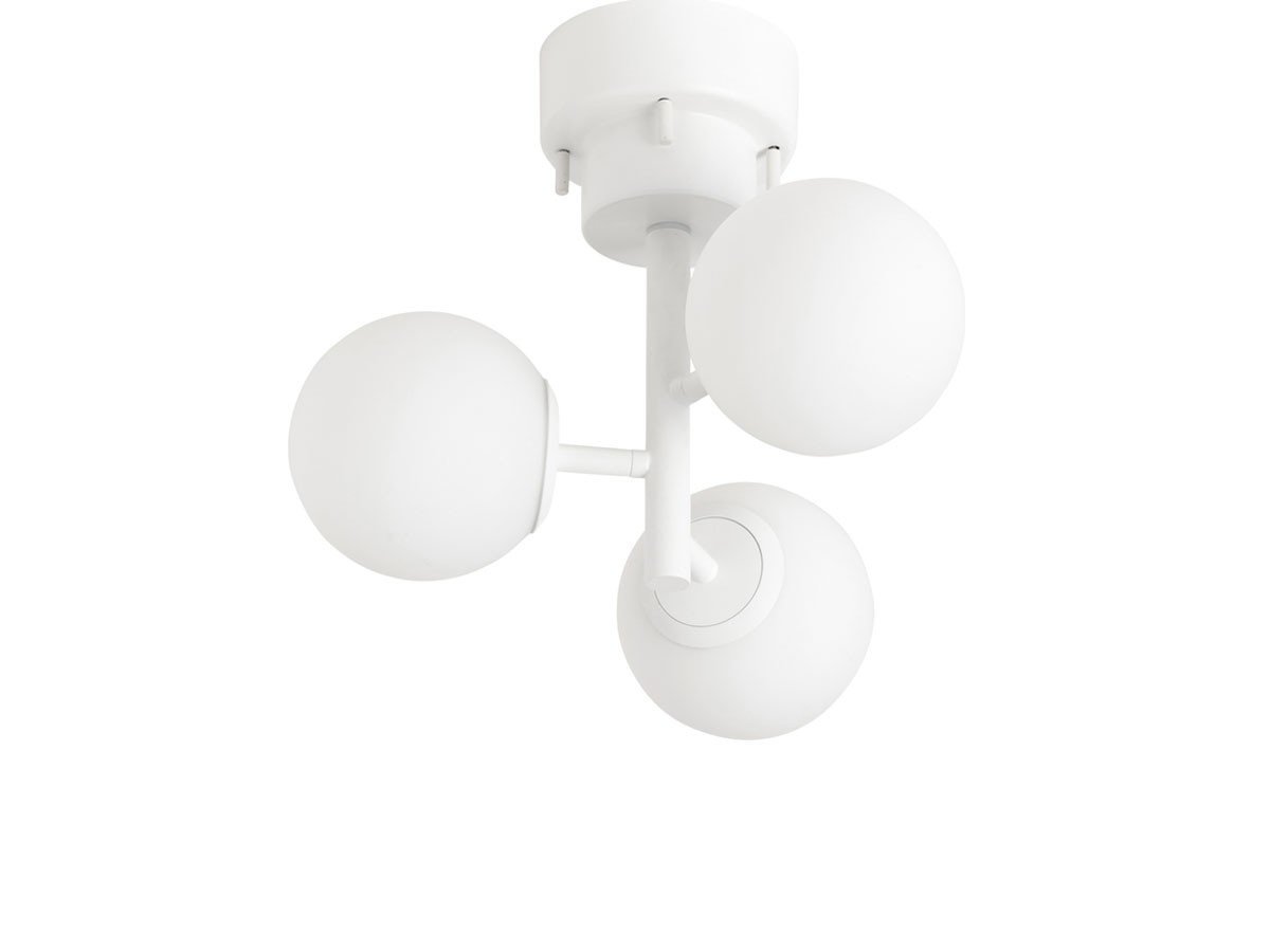 【フライミー ベーシック/FLYMEe BASIC / GOODS】のCEILING LIGHT / シーリングライト #115348 インテリア・キッズ・メンズ・レディースファッション・服の通販 founy(ファニー) 　送料無料　Free Shipping　ガラス　Glass, Glassware　フォルム　Silhouette, Form　ホーム・キャンプ・アウトドア・お取り寄せ　Home Living / Home & Lifestyle / Camping Gear / Outdoor Camping　家具・インテリア　Home Furniture & Interior. Stylish & Functional Living Spaces　ライト・照明　Lamps & Lighting Fixtures　シーリングライト・天井照明　Ceiling Light / Flush Mount Light　ホワイト / ミルクガラス、付属電球:なし|ID: prp329100004897604 ipo3291000000036630310