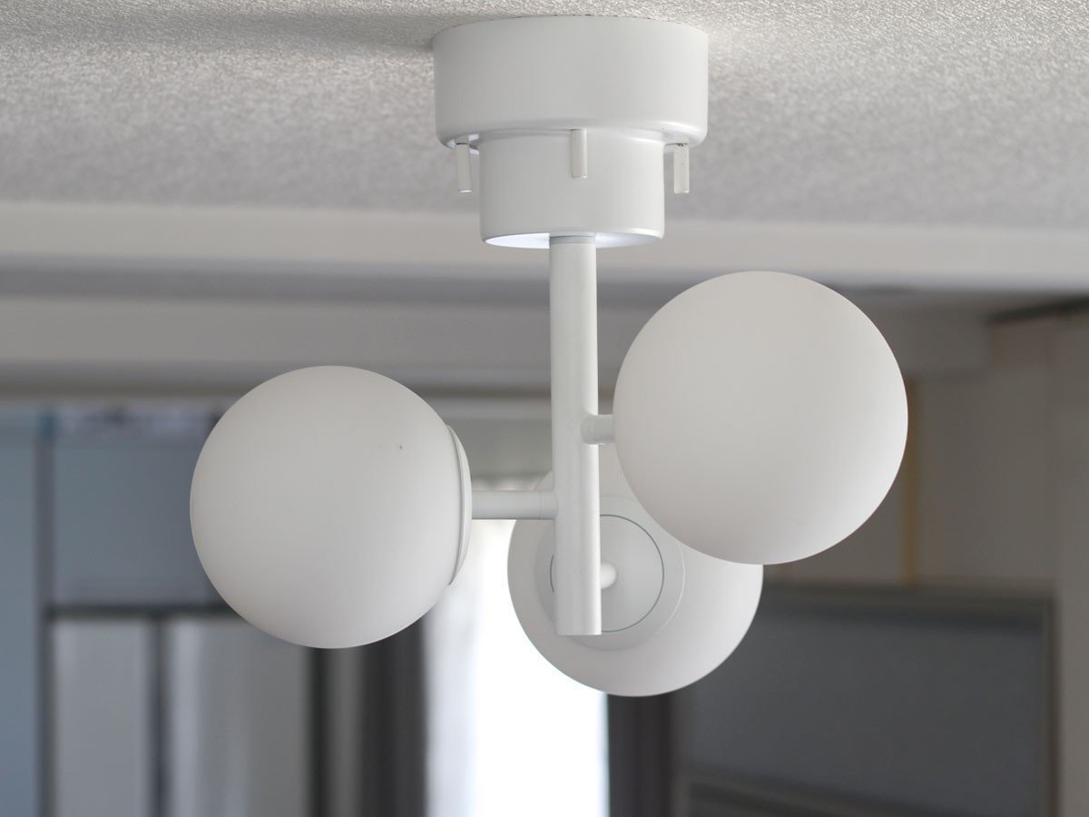 【フライミー ベーシック/FLYMEe BASIC / GOODS】のCEILING LIGHT / シーリングライト #115348 インテリア・キッズ・メンズ・レディースファッション・服の通販 founy(ファニー) 　送料無料　Free Shipping　ガラス　Glass, Glassware　フォルム　Silhouette, Form　ホーム・キャンプ・アウトドア・お取り寄せ　Home Living / Home & Lifestyle / Camping Gear / Outdoor Camping　家具・インテリア　Home Furniture & Interior. Stylish & Functional Living Spaces　ライト・照明　Lamps & Lighting Fixtures　シーリングライト・天井照明　Ceiling Light / Flush Mount Light　ホワイト / ミルクガラス|ID: prp329100004897604 ipo3291000000036630313