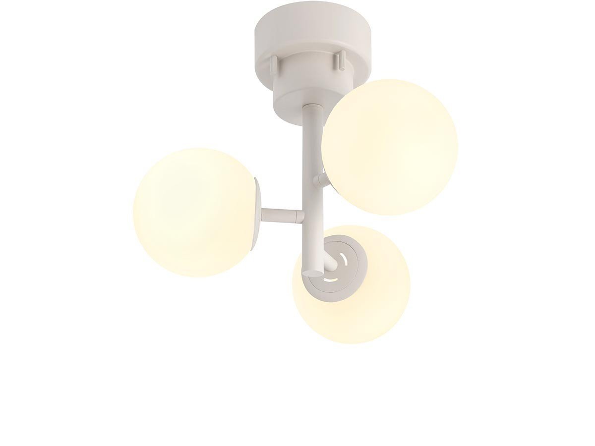 【フライミー ベーシック/FLYMEe BASIC / GOODS】のCEILING LIGHT / シーリングライト #115348 インテリア・キッズ・メンズ・レディースファッション・服の通販 founy(ファニー) 　送料無料　Free Shipping　ガラス　Glass, Glassware　フォルム　Silhouette, Form　ホーム・キャンプ・アウトドア・お取り寄せ　Home Living / Home & Lifestyle / Camping Gear / Outdoor Camping　家具・インテリア　Home Furniture & Interior. Stylish & Functional Living Spaces　ライト・照明　Lamps & Lighting Fixtures　シーリングライト・天井照明　Ceiling Light / Flush Mount Light　グレージュ / ミルクガラス|ID: prp329100004897604 ipo3291000000036630317