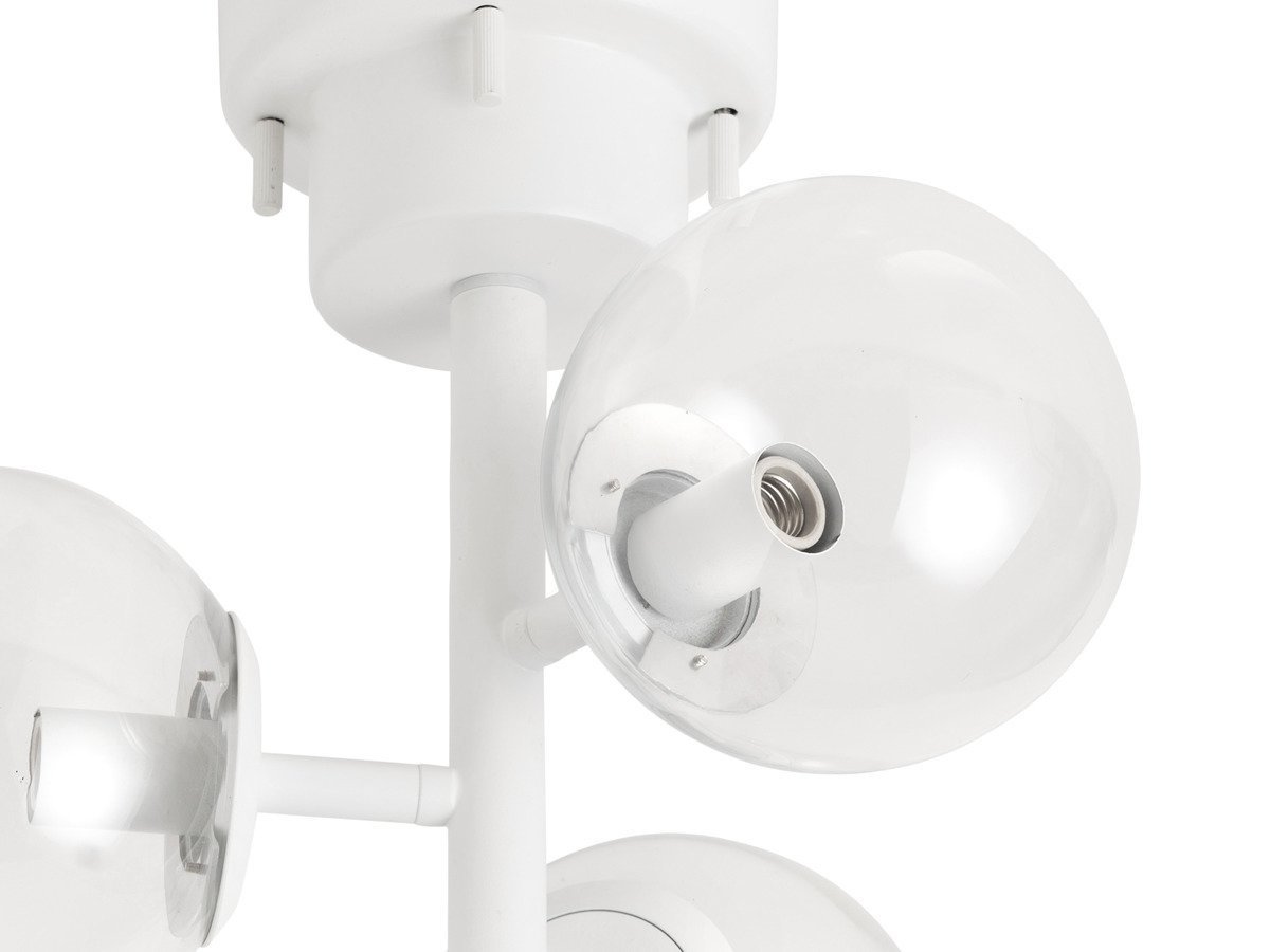 【フライミー ベーシック/FLYMEe BASIC / GOODS】のCEILING LIGHT / シーリングライト #115348 インテリア・キッズ・メンズ・レディースファッション・服の通販 founy(ファニー) 　送料無料　Free Shipping　ガラス　Glass, Glassware　フォルム　Silhouette, Form　ホーム・キャンプ・アウトドア・お取り寄せ　Home Living / Home & Lifestyle / Camping Gear / Outdoor Camping　家具・インテリア　Home Furniture & Interior. Stylish & Functional Living Spaces　ライト・照明　Lamps & Lighting Fixtures　シーリングライト・天井照明　Ceiling Light / Flush Mount Light　ホワイト / クリアガラス|ID: prp329100004897604 ipo3291000000036630321