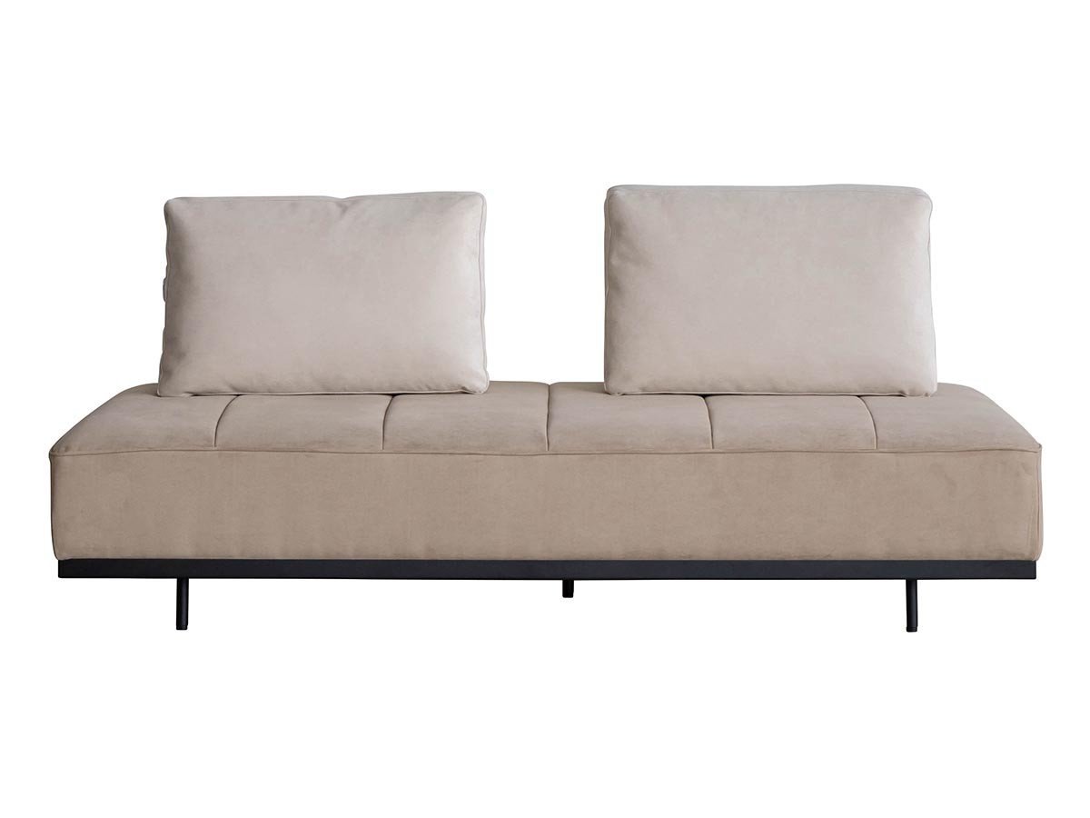 【オアシス/OASIS / GOODS】のGLOW SOFA / グロー ソファ 3人掛けベース + 背クッション2点 インテリア・キッズ・メンズ・レディースファッション・服の通販 founy(ファニー) 　クッション　Cushion, Throw Pillow　バランス　Balance, Style Balance　フラット　Flat, Flat Shoes　モコモコ　Fuzzy, Fluffy　モダン　Modern, Contemporary　ホーム・キャンプ・アウトドア・お取り寄せ　Home Living / Home & Lifestyle / Camping Gear / Outdoor Camping　家具・インテリア　Home Furniture & Interior. Stylish & Functional Living Spaces　ソファー　Couches & Sofas　ベース張地:サンド(スウェード調)、背クッション張地:クリーム(スウェード調)|ID: prp329100004897745 ipo3291000000036632809