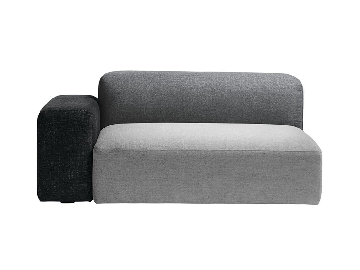 【コロン/COLON / GOODS】のCOLON sofa 2seater right arm / コロンソファ 2人掛け 右アーム インテリア・キッズ・メンズ・レディースファッション・服の通販 founy(ファニー) 　イエロー　Yellow　クッション　Cushion, Throw Pillow　スタンダード　Standard, Basic　ストーン　Stone, Gem-Like　パターン　Pattern, Design Print　フィット　Fit, Slim Fit　リラックス　Relax, Relaxed Fit　リーフ　Leaf, Botanical Leaf　ホーム・キャンプ・アウトドア・お取り寄せ　Home Living / Home & Lifestyle / Camping Gear / Outdoor Camping　家具・インテリア　Home Furniture & Interior. Stylish & Functional Living Spaces　ソファー　Couches & Sofas　ストーン 2(座 グレー / 背 ダークグレー / 肘 ブラック)|ID: prp329100004897769 ipo3291000000036633324