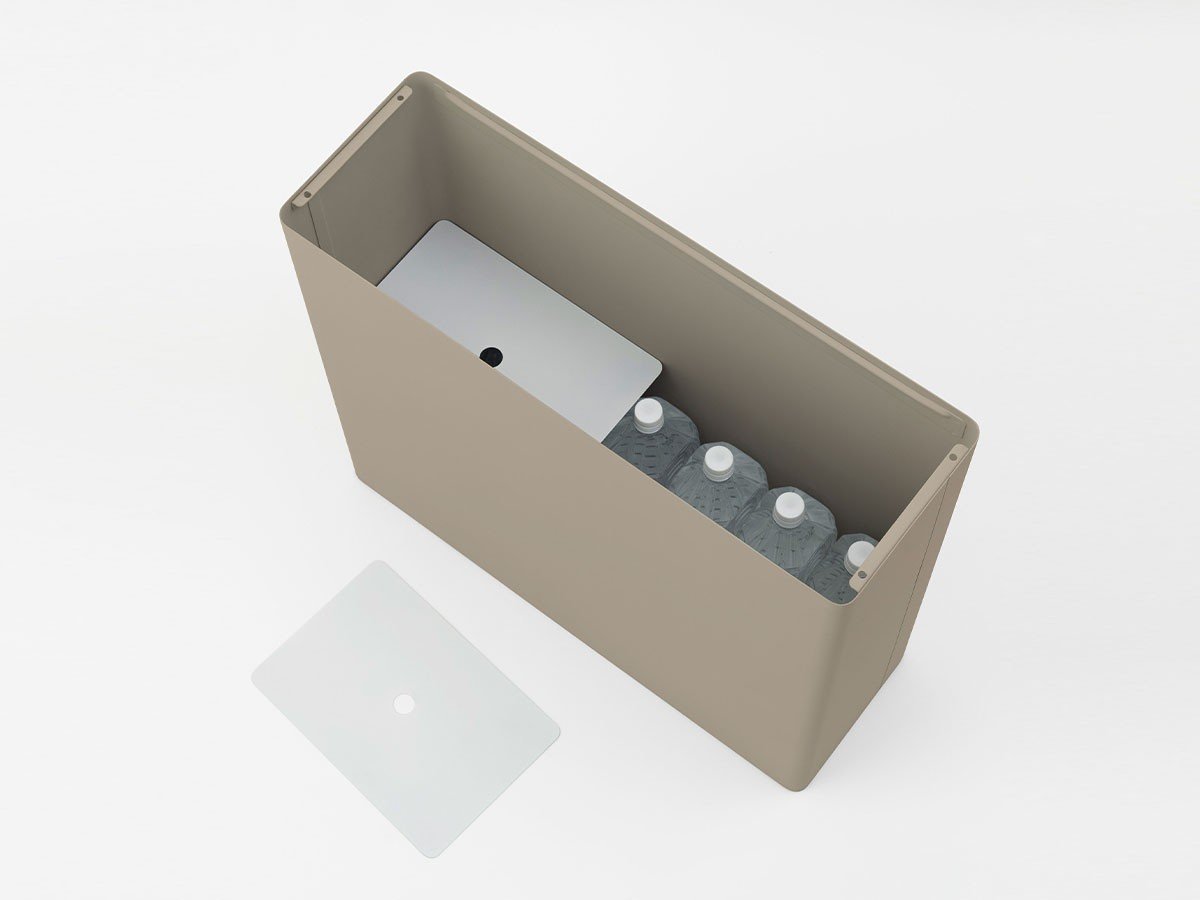 【フライミー ベーシック/FLYMEe BASIC / GOODS】のIF WALL L / イフ ウォール L スチール インテリア・キッズ・メンズ・レディースファッション・服の通販 founy(ファニー) 　ウォーム　Warm Fabric　シンプル　Simple, Minimal　フラット　Flat, Flat Shoes　ベーシック　Basic, Essential　ボックス　Boxy, Box Shape　送料無料　Free Shipping　ホーム・キャンプ・アウトドア・お取り寄せ　Home Living / Home & Lifestyle / Camping Gear / Outdoor Camping　家具・インテリア　Home Furniture & Interior. Stylish & Functional Living Spaces　収納家具・キャビネット　Storage Furniture　取り外し可能な中板(仕切りプレート)が付属するので、重ね置きをして無駄なく効率的に収納できます。|ID: prp329100004897773 ipo3291000000036633489