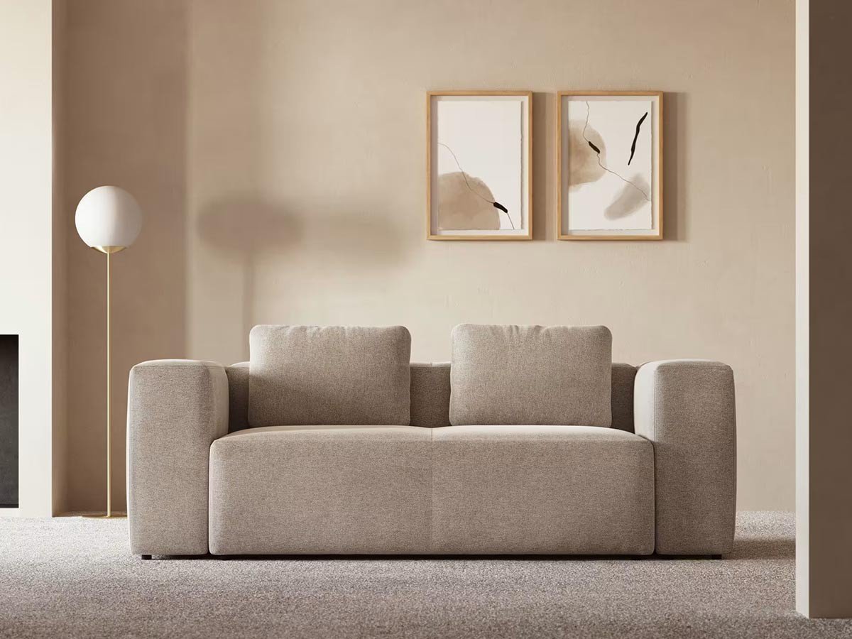 【ラフォーマ/LaForma / GOODS】のBLOK / ブロック ソファ 幅210cm(ベージュ) インテリア・キッズ・メンズ・レディースファッション・服の通販 founy(ファニー) 　クッション　Cushion, Throw Pillow　シンプル　Simple, Minimal　フォルム　Silhouette, Form　ブロック　Block, Solid Block Pattern　ホーム・キャンプ・アウトドア・お取り寄せ　Home Living / Home & Lifestyle / Camping Gear / Outdoor Camping　家具・インテリア　Home Furniture & Interior. Stylish & Functional Living Spaces　その他 インテリア雑貨、家具　Home Decor & Furniture Extras　|ID: prp329100004897777 ipo3291000000036633689