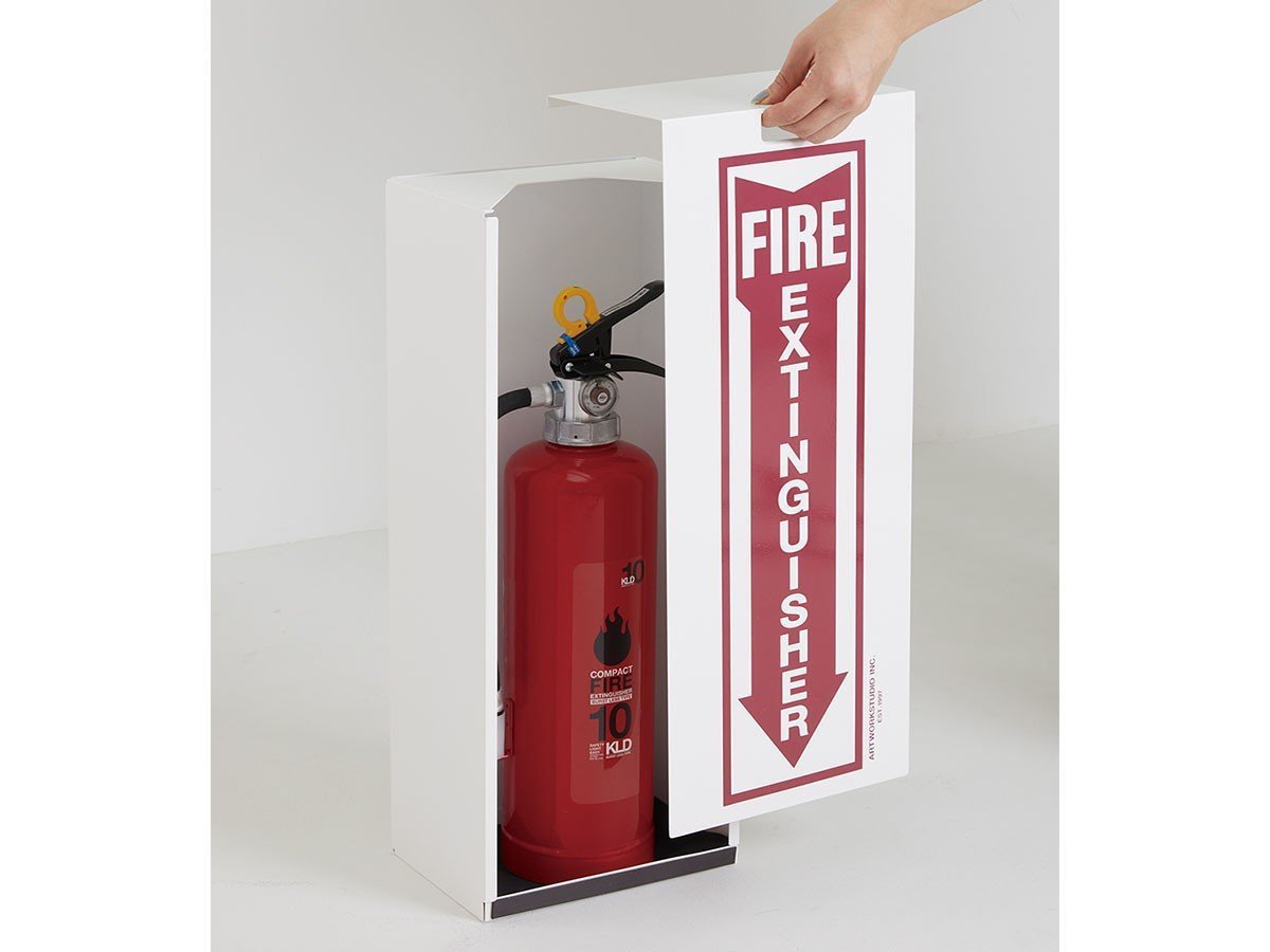 【アートワークスタジオ/ART WORK STUDIO / GOODS】のFire Extinguisher Box / ファイヤー エクスティングシャー ボックス 人気、トレンドファッション・服の通販 founy(ファニー) 　送料無料　Free Shipping　プリント　Print, Printed Pattern　ボックス　Boxy, Box Shape　マグネット　Magnet, Magnetic Closure　ホーム・キャンプ・アウトドア・お取り寄せ　Home Living / Home & Lifestyle / Camping Gear / Outdoor Camping　家具・インテリア　Home Furniture & Interior. Stylish & Functional Living Spaces　収納家具・キャビネット　Storage Furniture　玄関収納・小物収納アイテム　Entryway Storage　 other-1|ID: prp329100004897936 ipo3291000000036635992