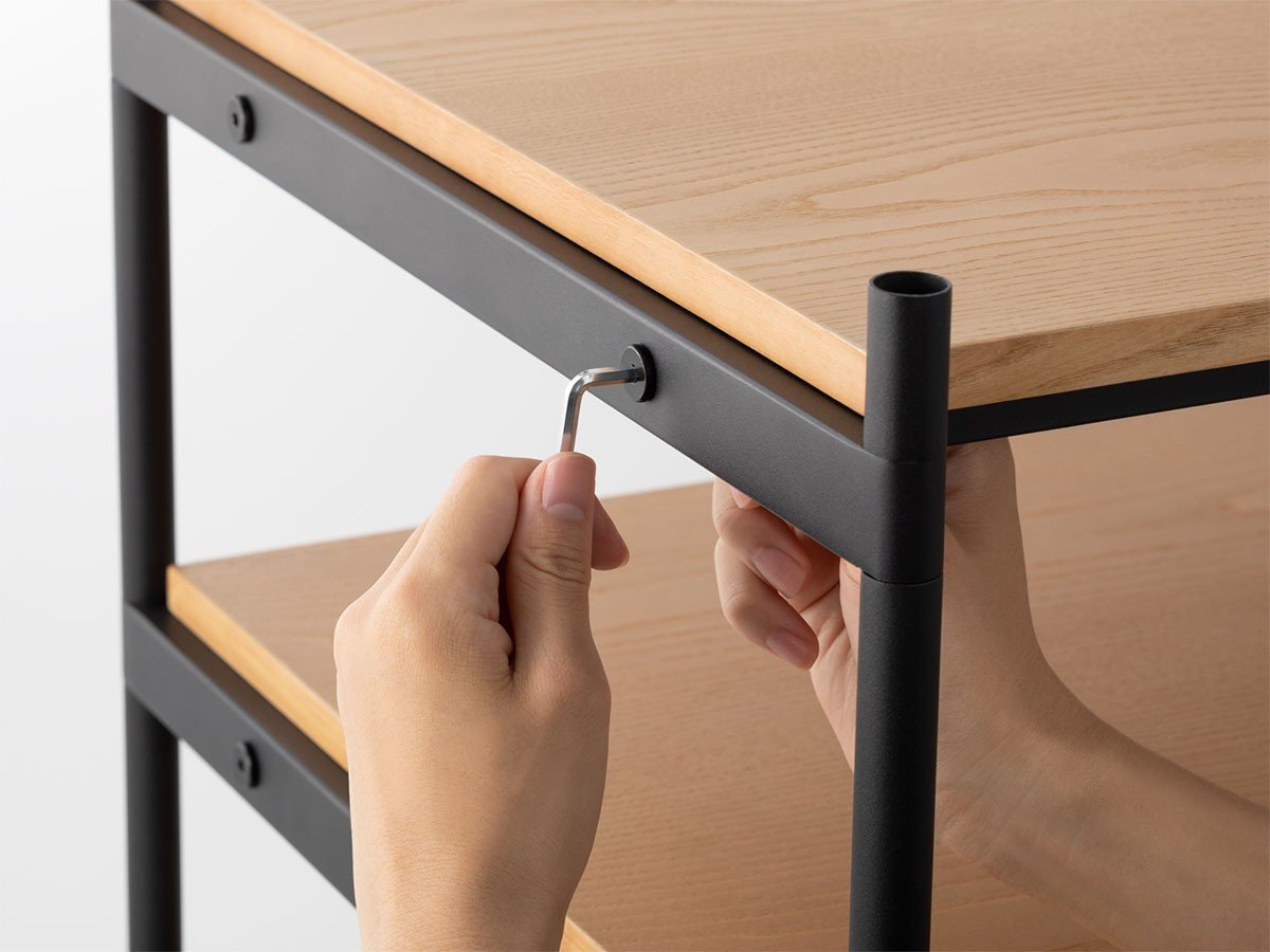 【ライクイット/like-it / GOODS】のShelving System / シェルビングシステム 350LL インテリア・キッズ・メンズ・レディースファッション・服の通販 founy(ファニー) 　ボックス　Boxy, Box Shape　送料無料　Free Shipping　ホーム・キャンプ・アウトドア・お取り寄せ　Home Living / Home & Lifestyle / Camping Gear / Outdoor Camping　家具・インテリア　Home Furniture & Interior. Stylish & Functional Living Spaces　収納家具・キャビネット　Storage Furniture　シェルフ・オープンラック・収納棚　Open Shelf Rack　組立てイメージ|ID: prp329100004897953 ipo3291000000036636159