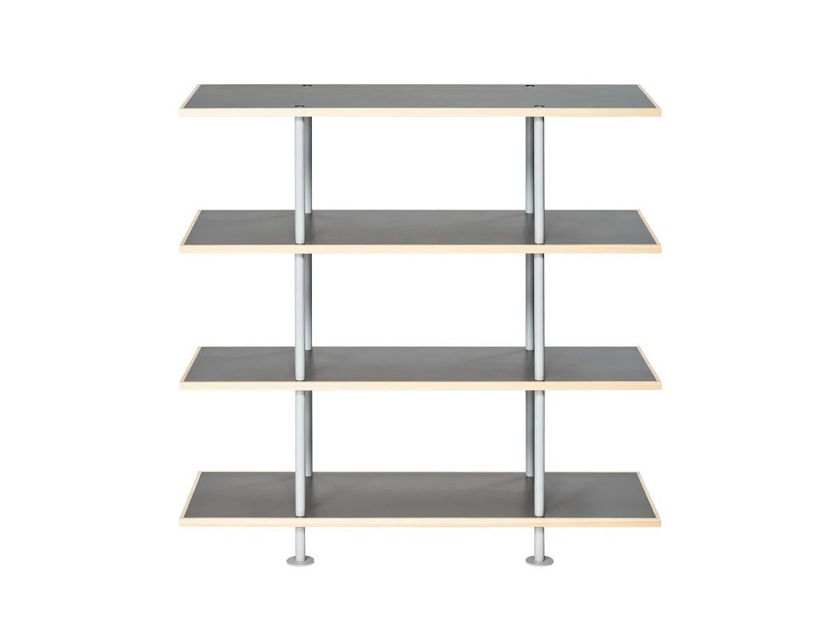 【キット/KIT / GOODS】のShelf / シェルフ SLF-01 4段 インテリア・キッズ・メンズ・レディースファッション・服の通販 founy(ファニー) 　送料無料　Free Shipping　ホーム・キャンプ・アウトドア・お取り寄せ　Home Living / Home & Lifestyle / Camping Gear / Outdoor Camping　家具・インテリア　Home Furniture & Interior. Stylish & Functional Living Spaces　収納家具・キャビネット　Storage Furniture　シェルフ・オープンラック・収納棚　Open Shelf Rack　天板グレー、フレームライトグレー|ID: prp329100004897974 ipo3291000000036636482
